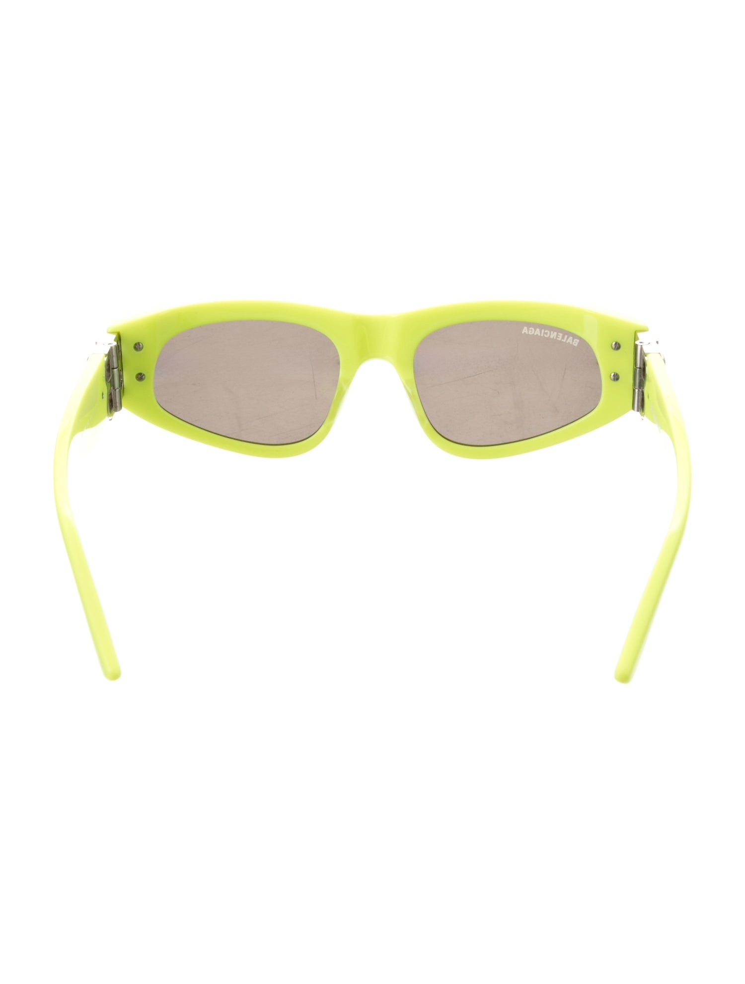 Balenciaga Square Tinted Sunglasses