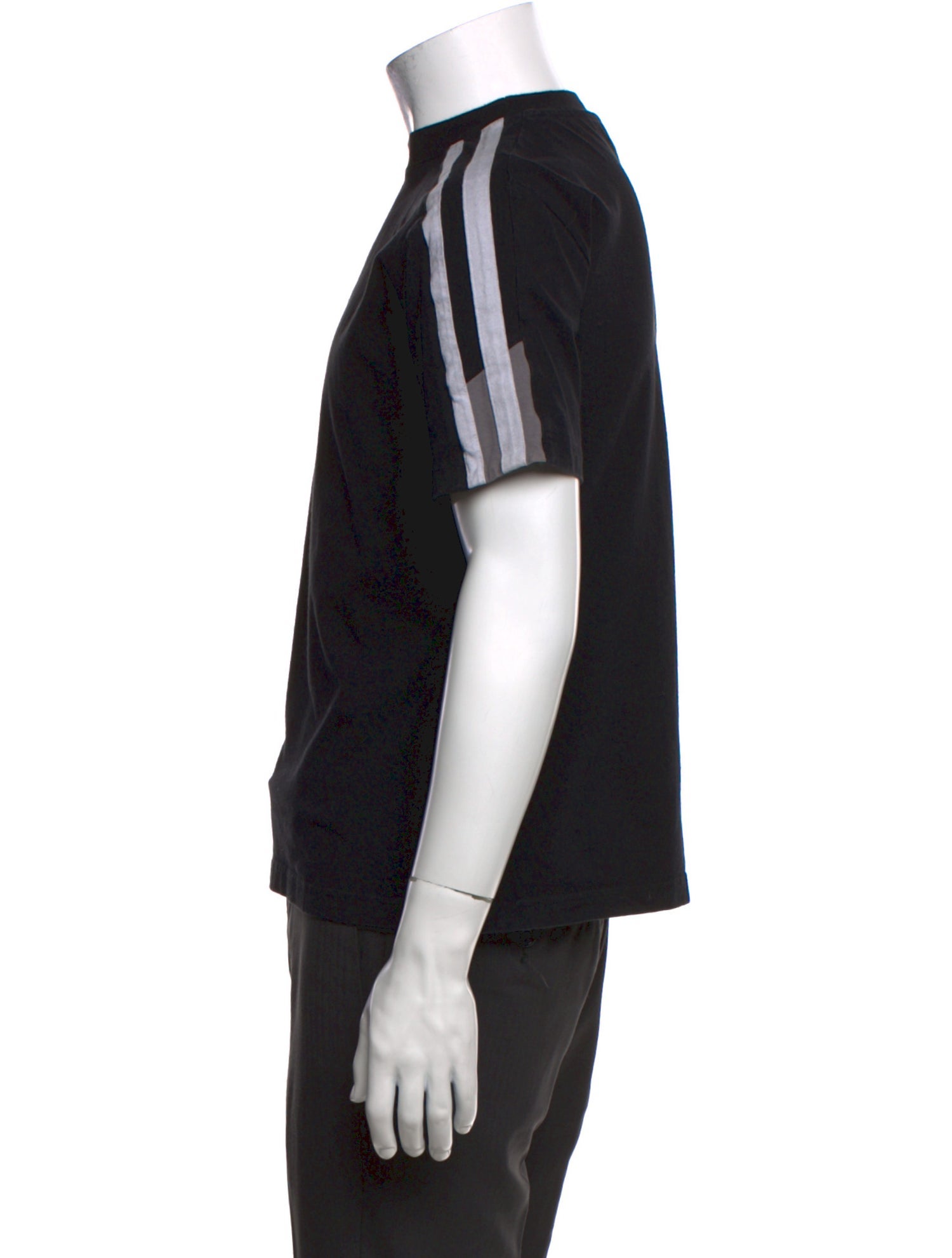 Saint Laurent 'To the Moon and Back' Ringer T-Shirt - Black T