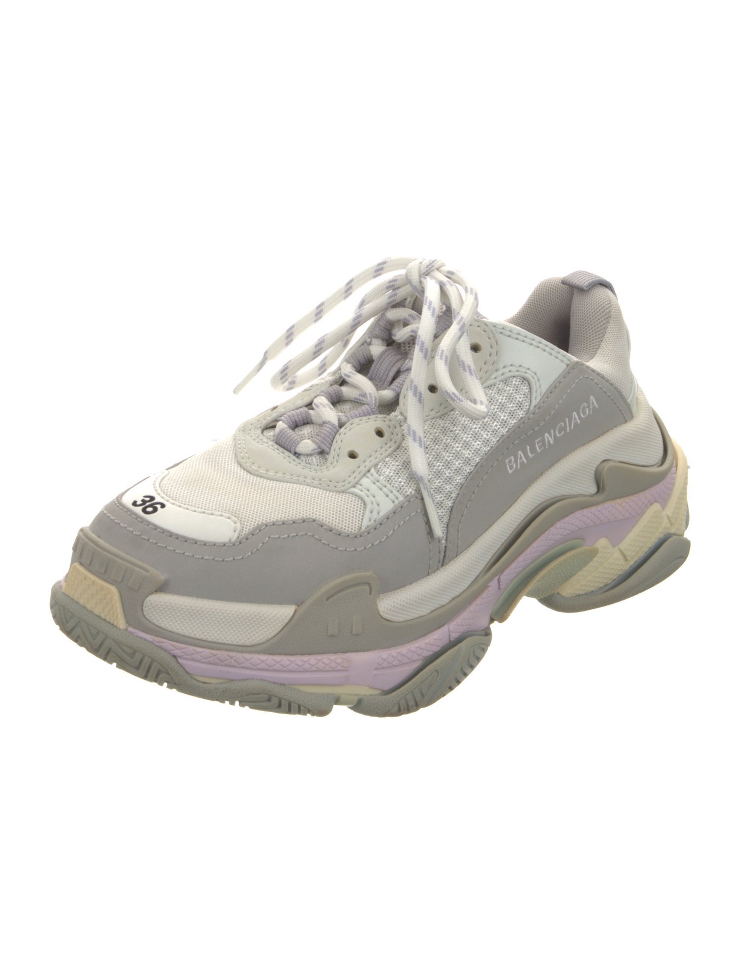 Balenciaga Xpander Wedge Sneakers - Purple Sneakers, Shoes