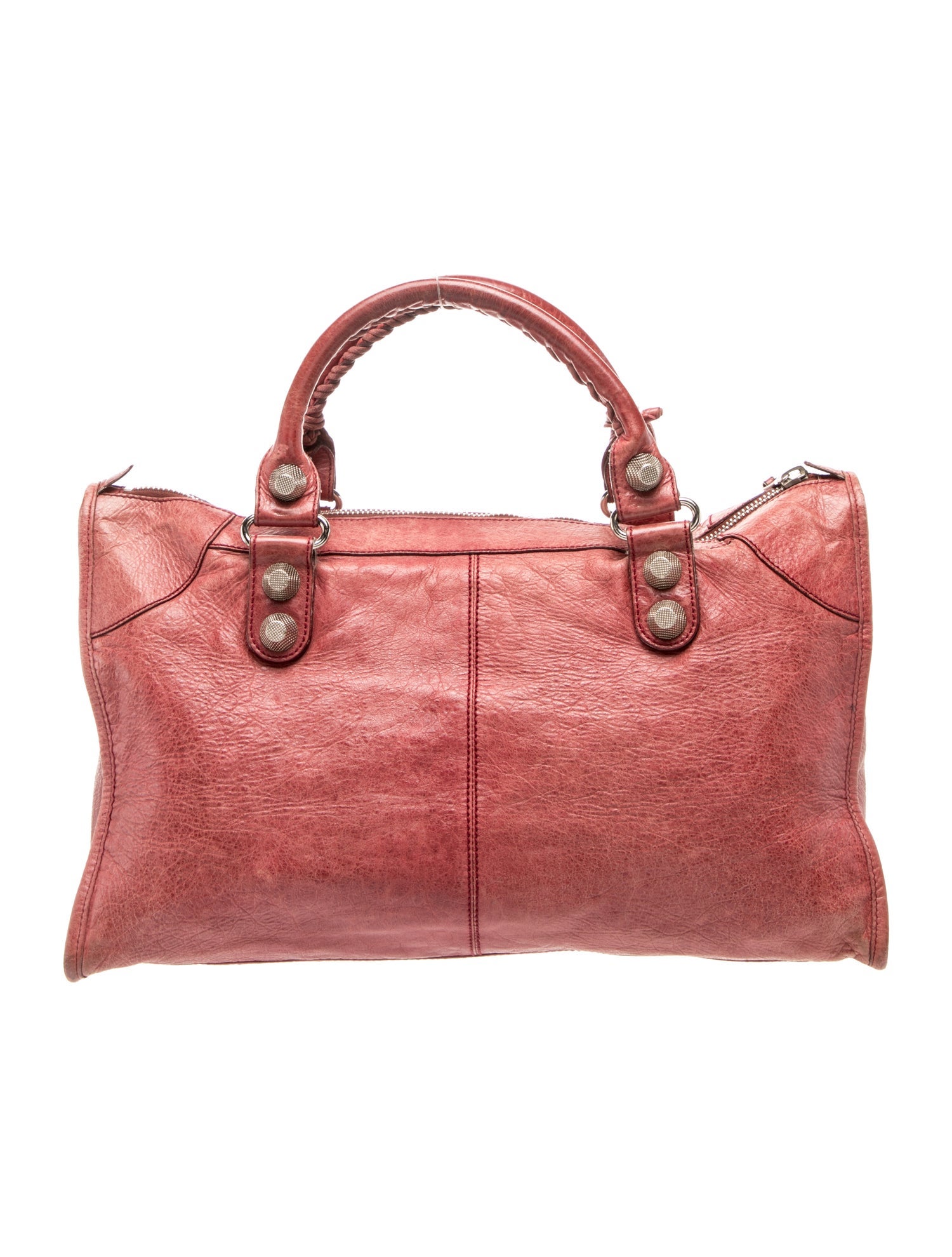 Balenciaga Giant Motocross 21 Work - Red Handle Bags, Handbags