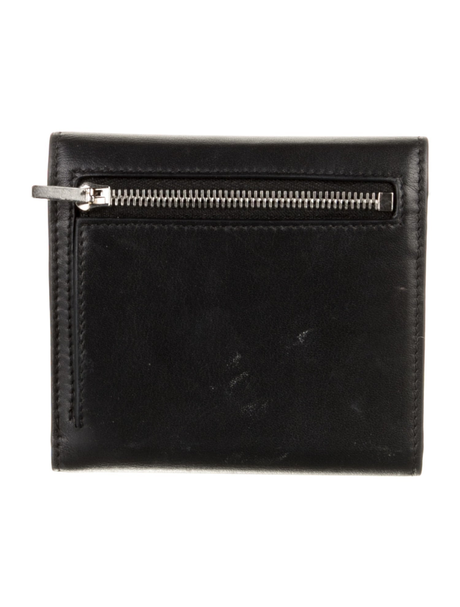 Balenciaga 2025 Leather Compact Wallet