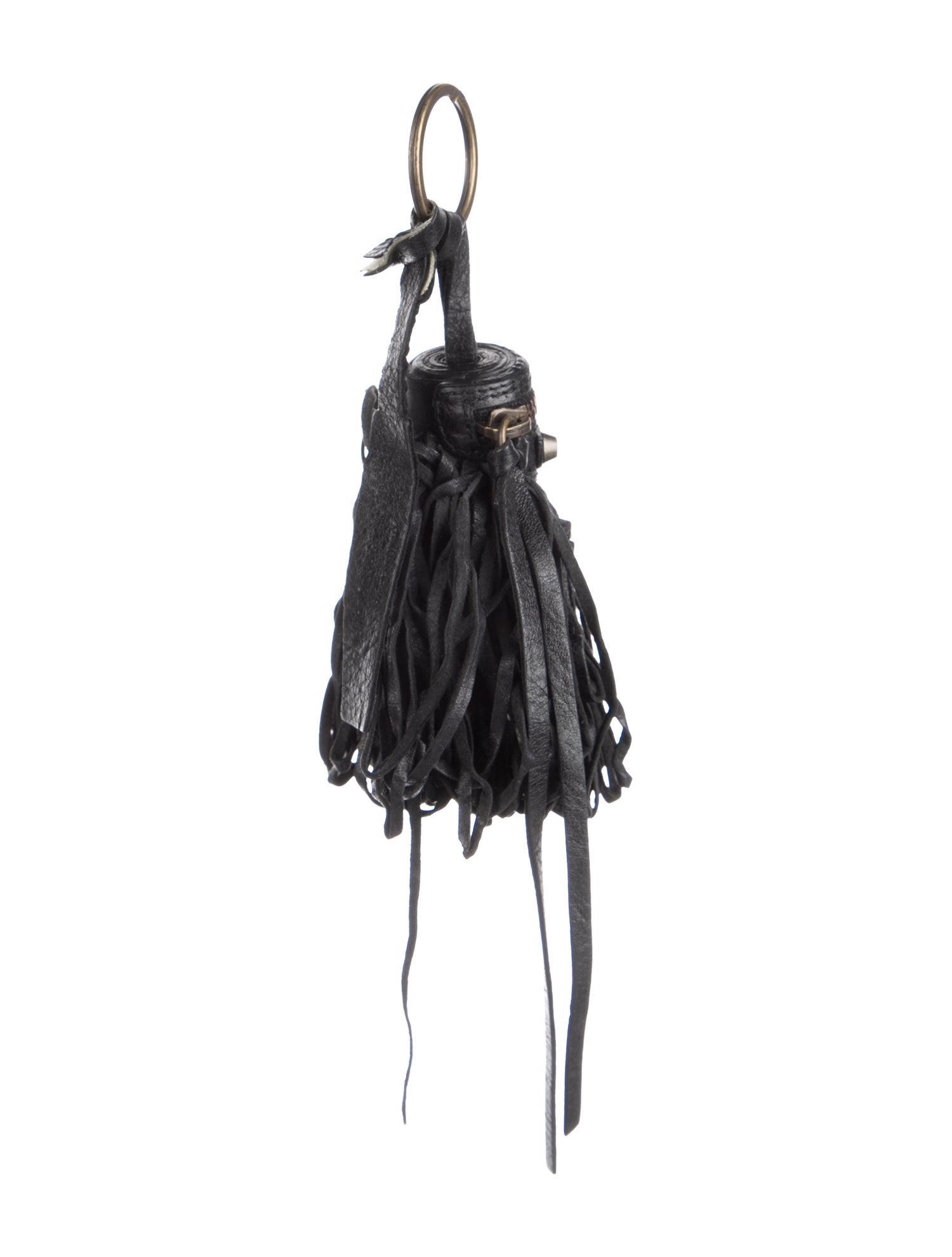Balenciaga LEATHER TASSEL BAG CHARM