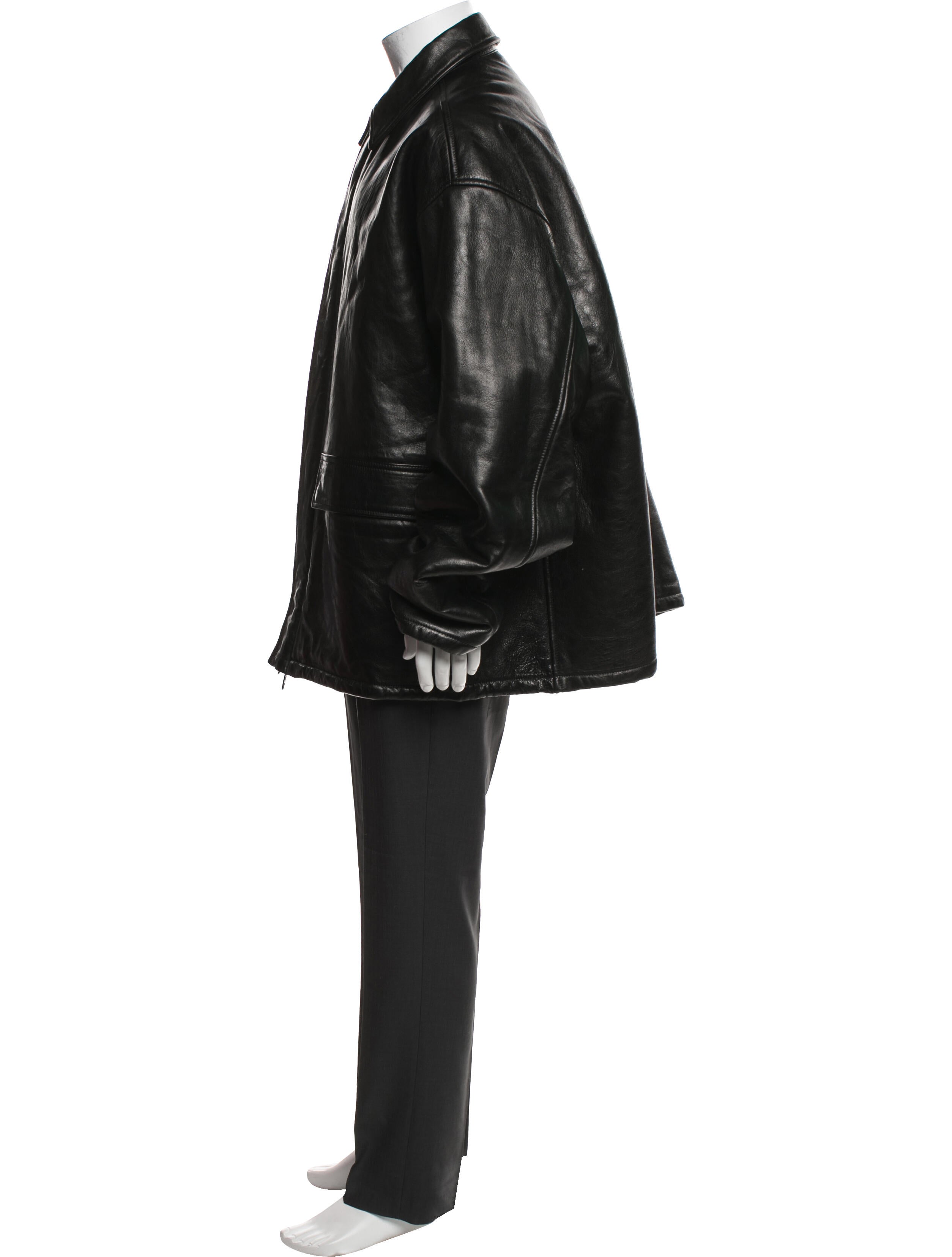 Balenciaga 2021 Lambskin Jacket w/ Tags