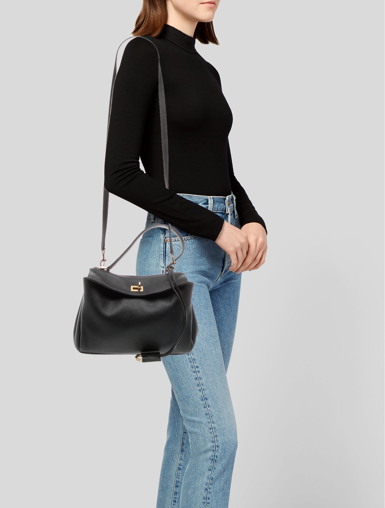 Balenciaga Leather Rodeo Medium 2024