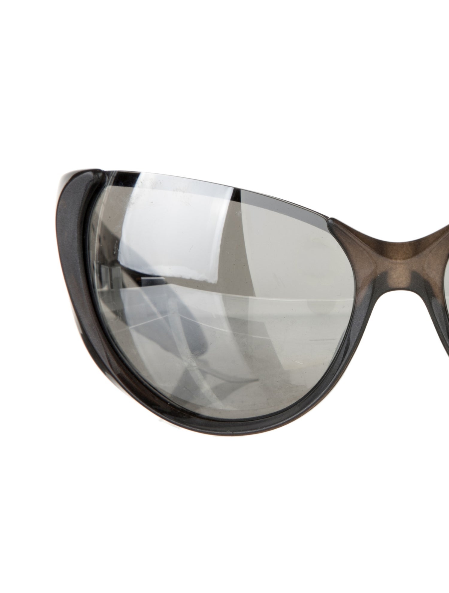 Balenciaga Cat-Eye Mirrored Sunglasses