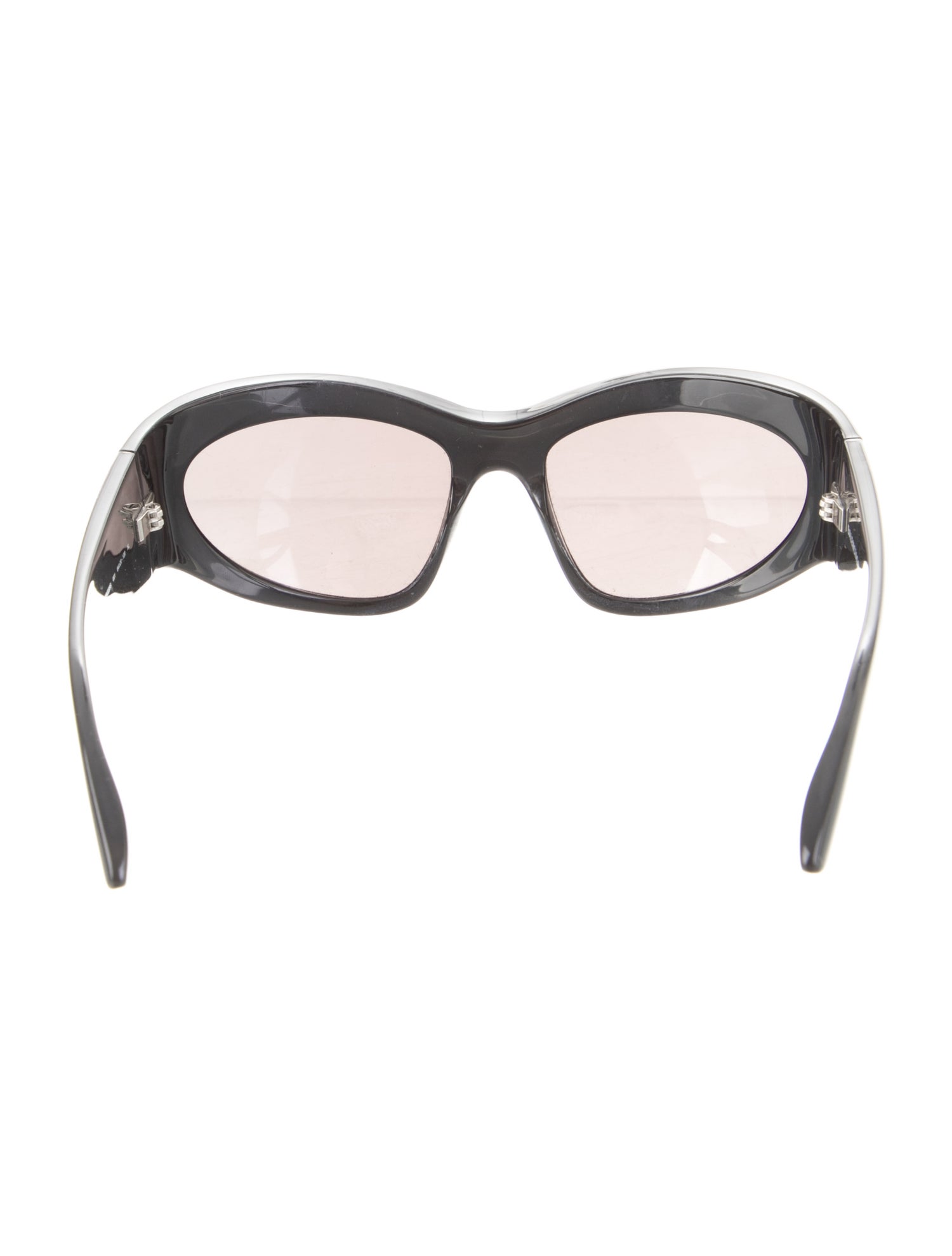 Balenciaga Oversize Mirrored Sunglasses