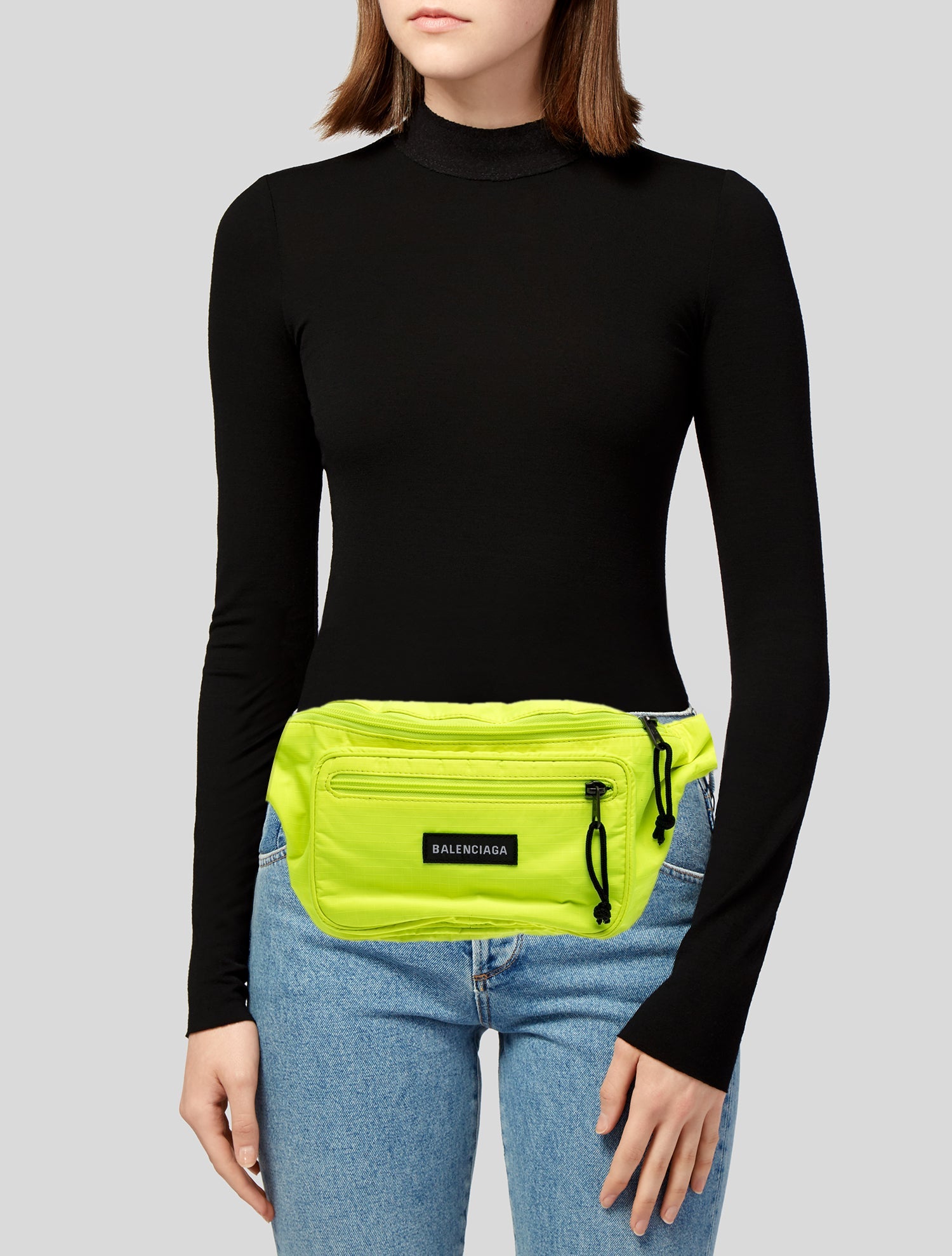 Balenciaga Signature Nylon Belt