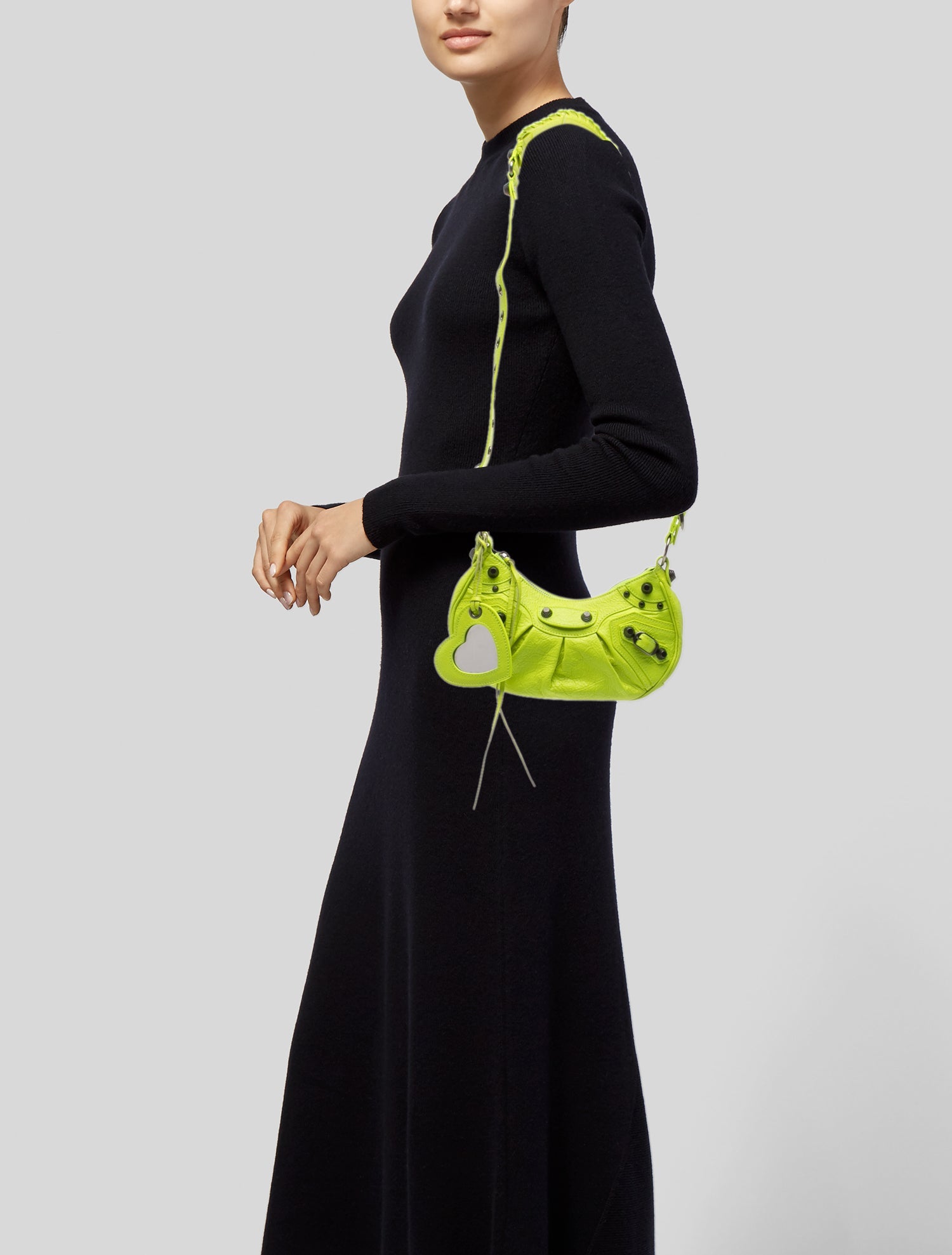Balenciaga Motocross Classic Mini Twiggy Bag - Black Mini Bags