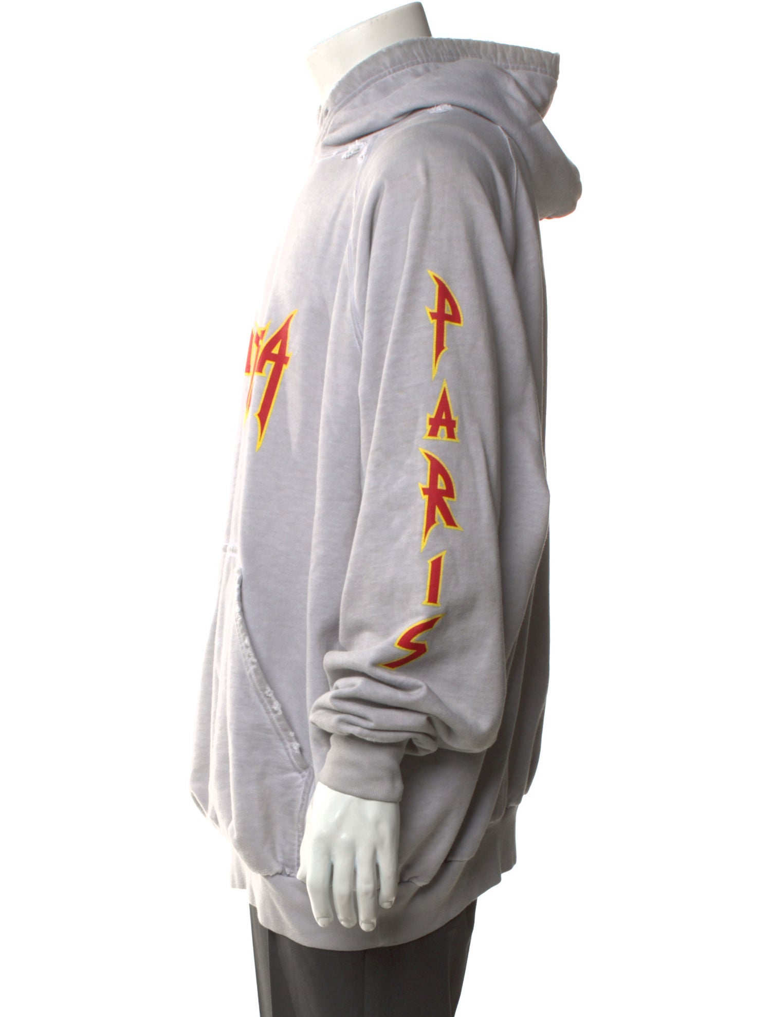 Balenciaga 2021-2022 Graphic Print Hoodie