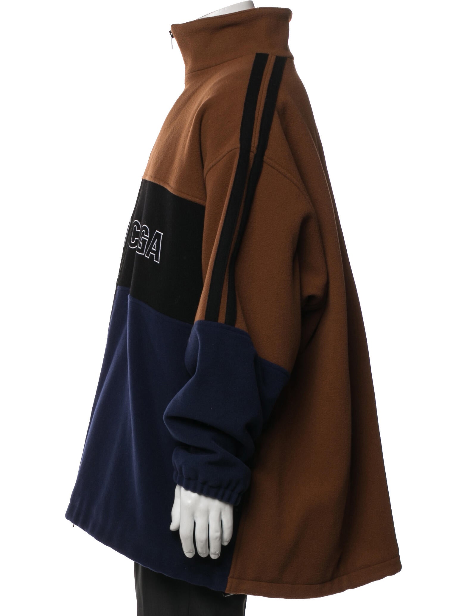 Balenciaga 2018 Fleece Track Suit Jacket Jacket
