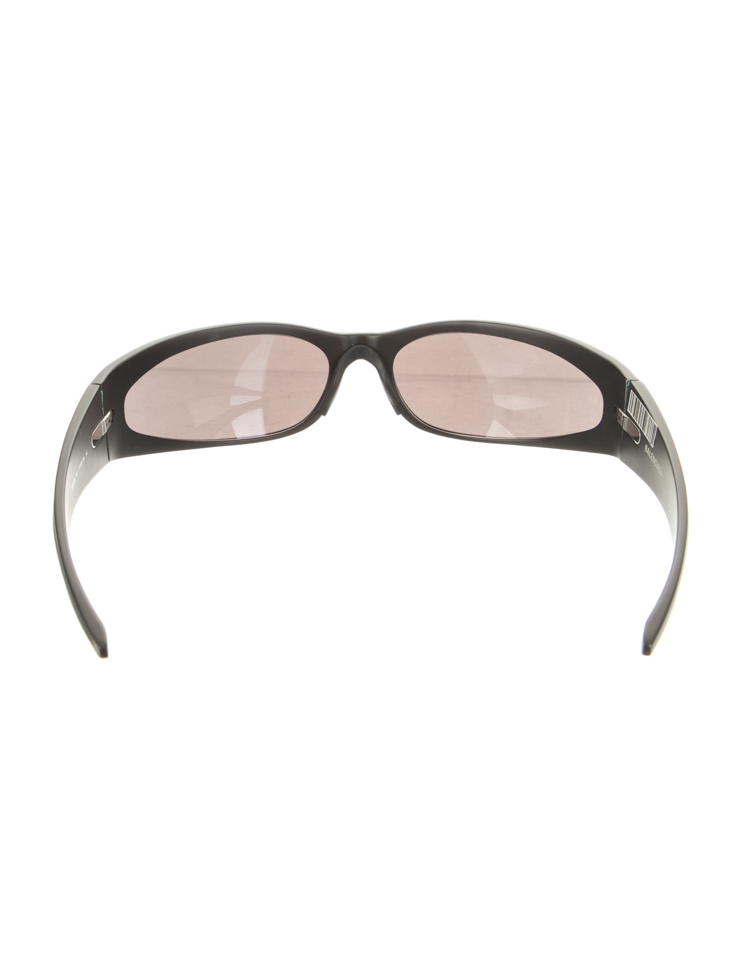 Balenciaga Shield Mirrored Sunglasses