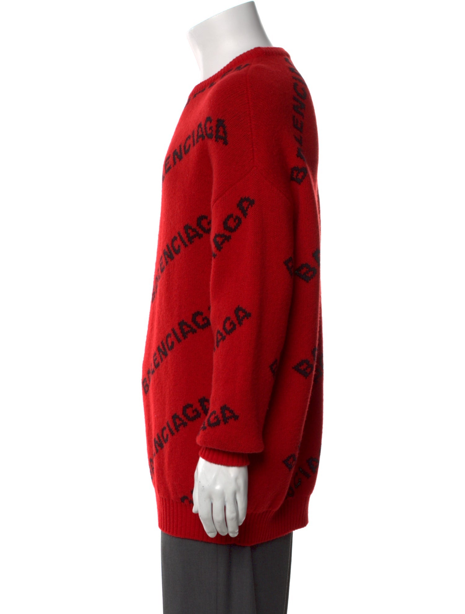 Balenciaga 2019 Monogram Pattern Pullover