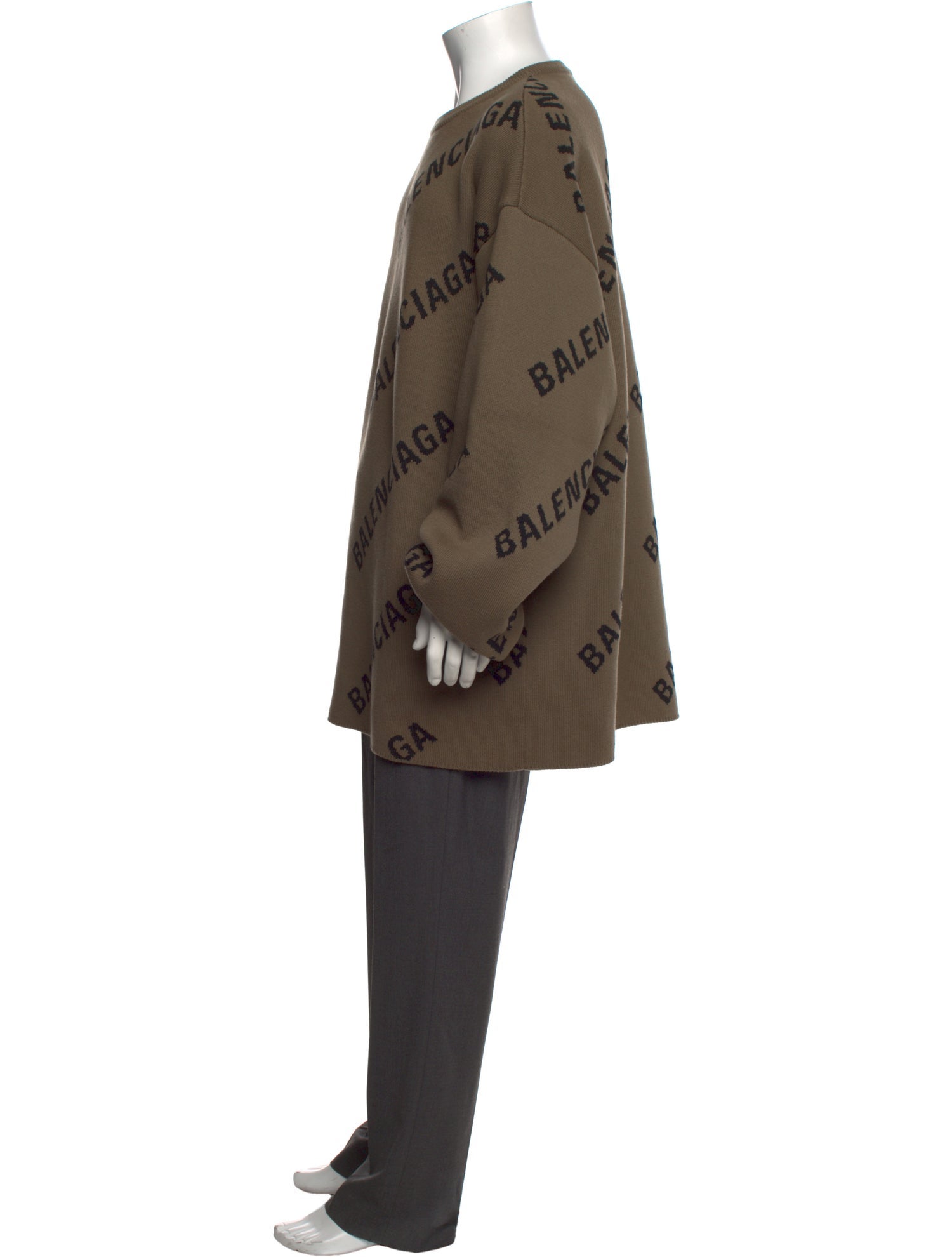 Balenciaga 2021 Graphic Print Pullover