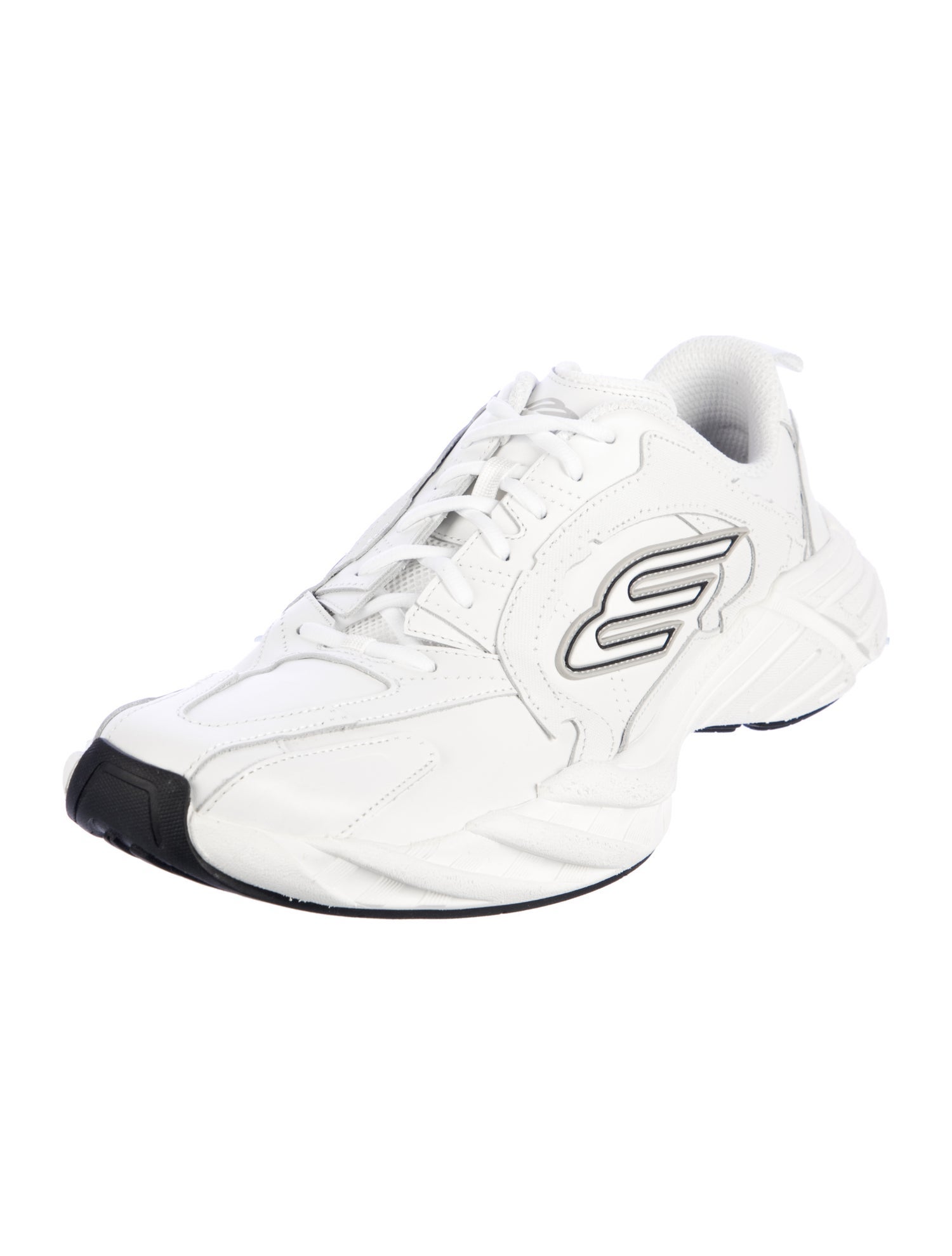 Balenciaga Leather Athletic Sneakers