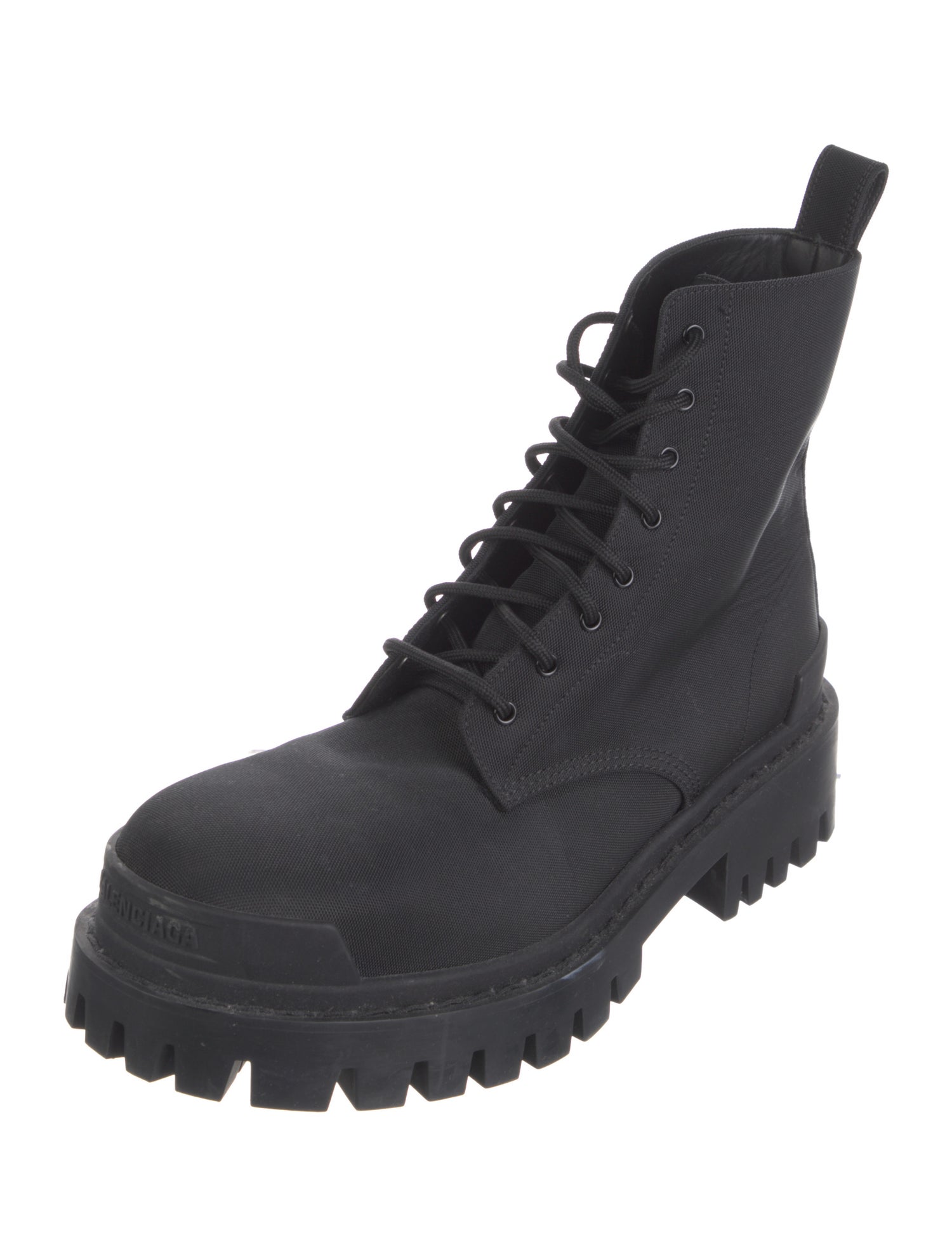 Balenciaga Nylon Combat Boots