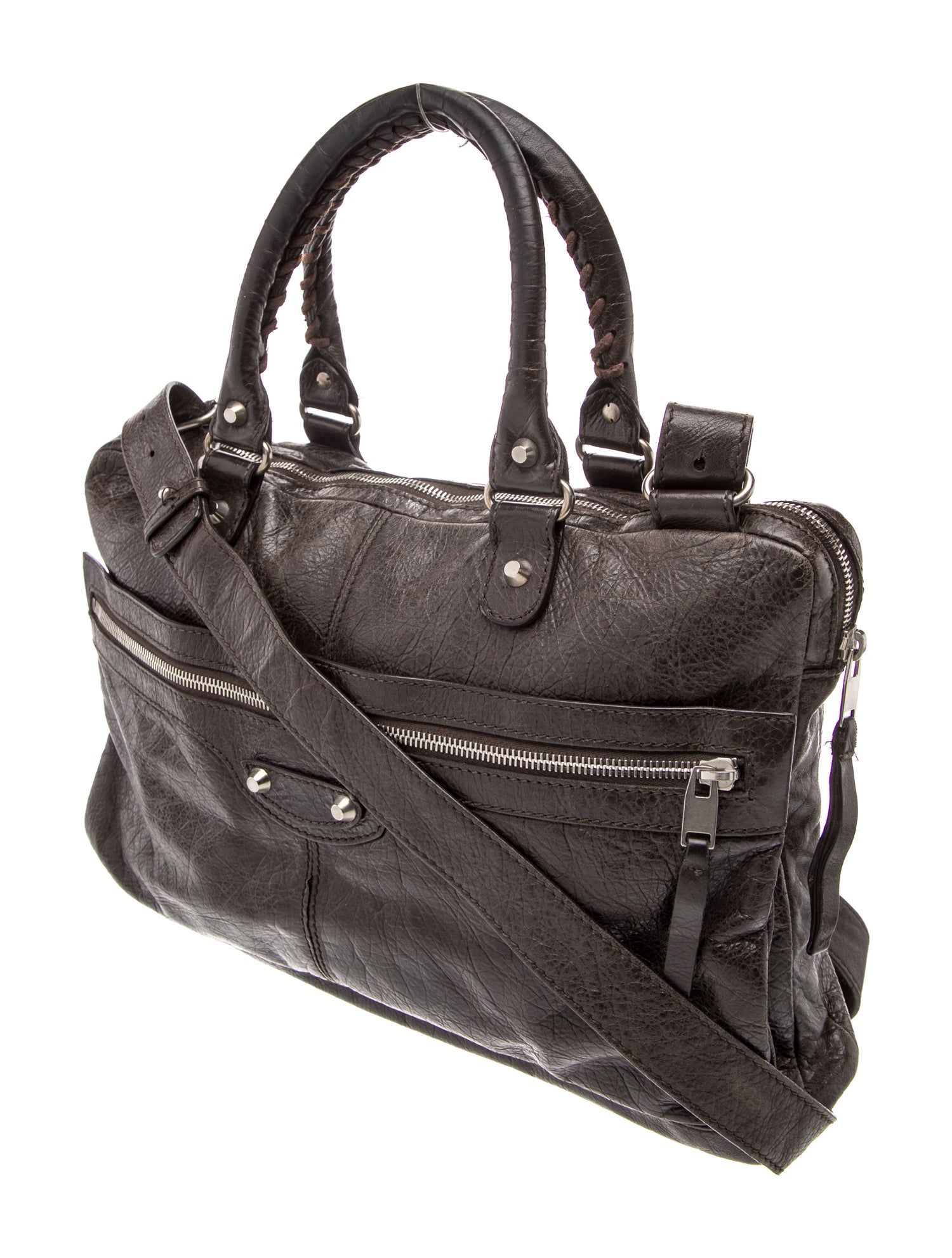 Balenciaga Lambskin Shoulder Bag Vintage