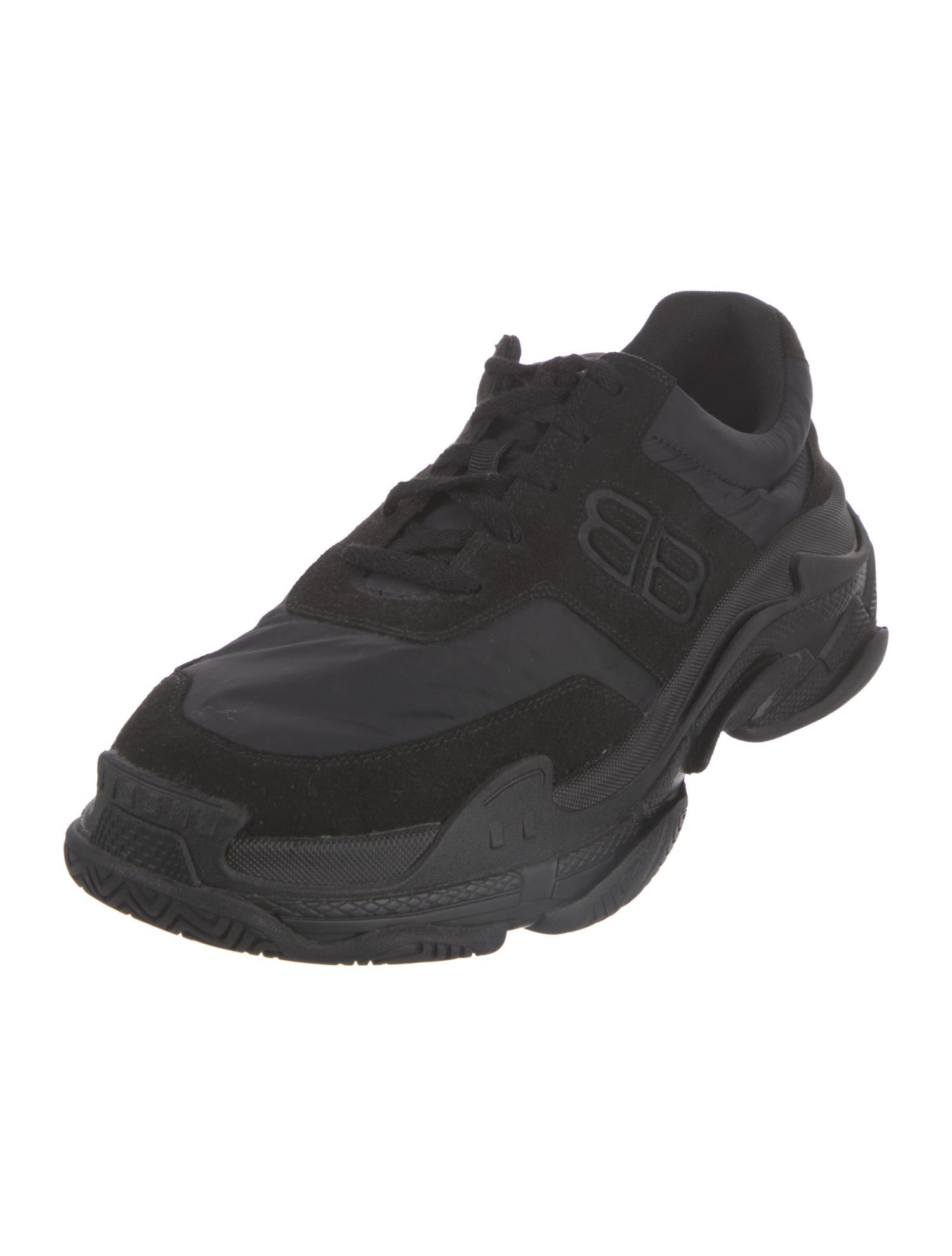 Balenciaga Triple S 'BB Logo' Athletic Sneakers