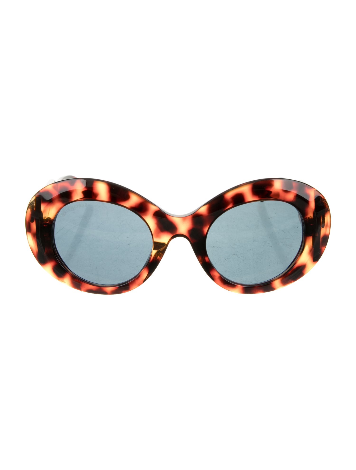 Balenciaga Oversize Tinted Sunglasses