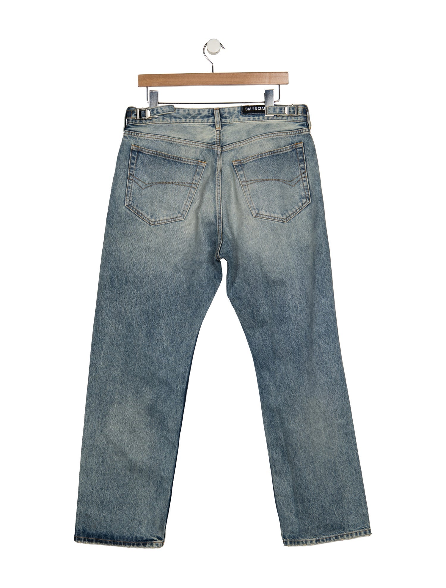 Balenciaga 2018 Straight-Leg Jeans