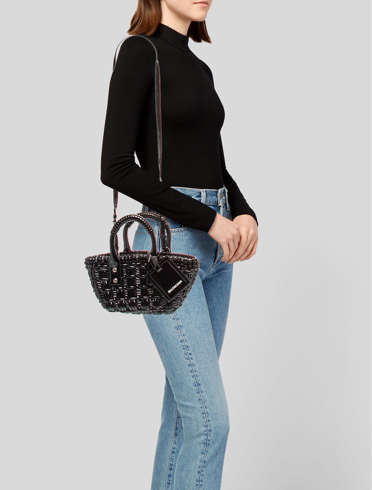 Balenciaga Leather BALENCIAGA Handbag Winter - Blue Mini Bags