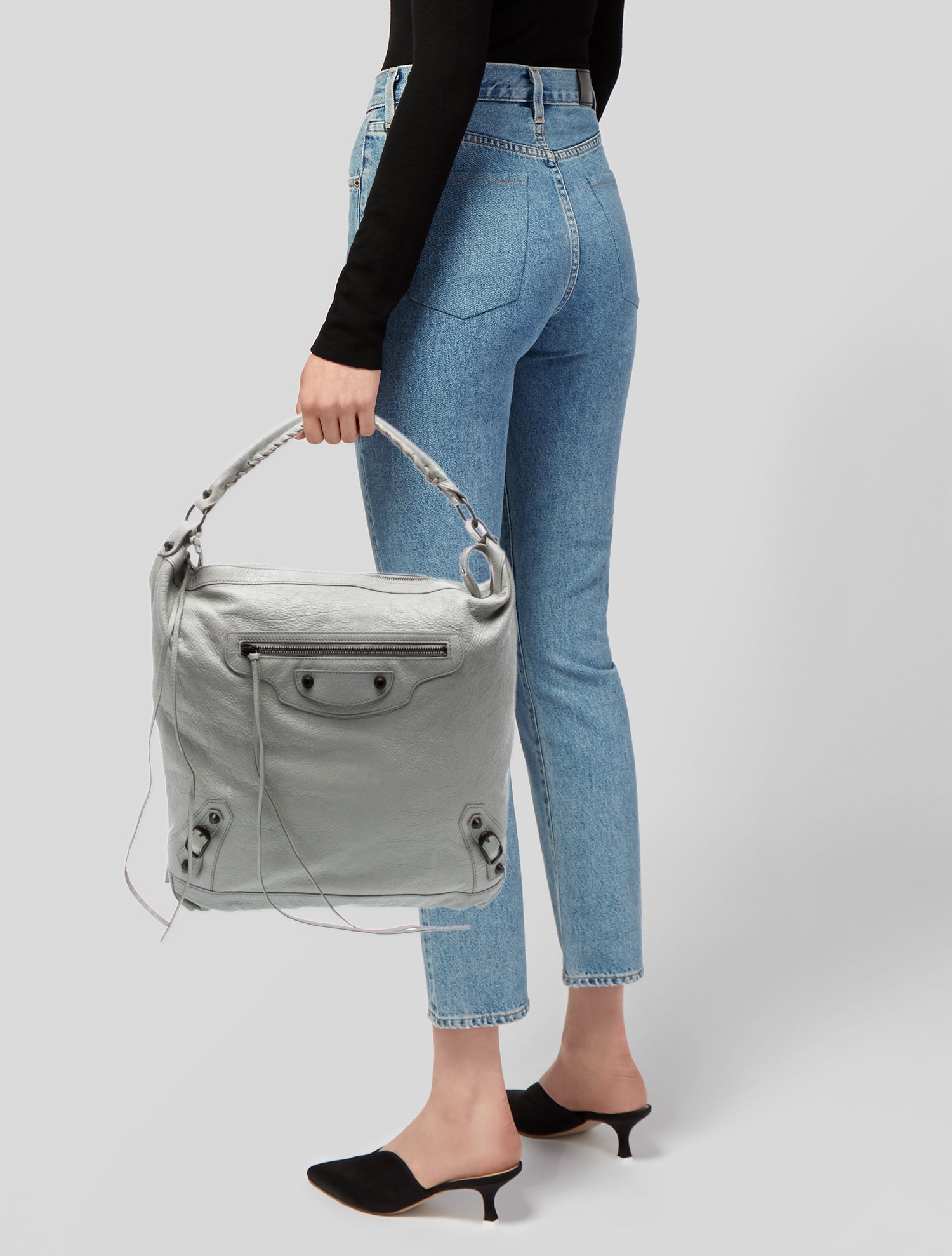 Balenciaga Bazar Tokyo Shopper Tote - Blue Totes, Handbags
