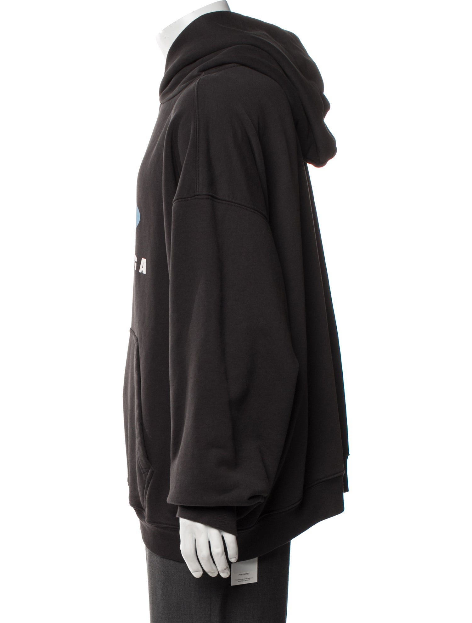 Fendi Graphic Print Crew Neck Hoodie w/ Tags - White Sweatshirts