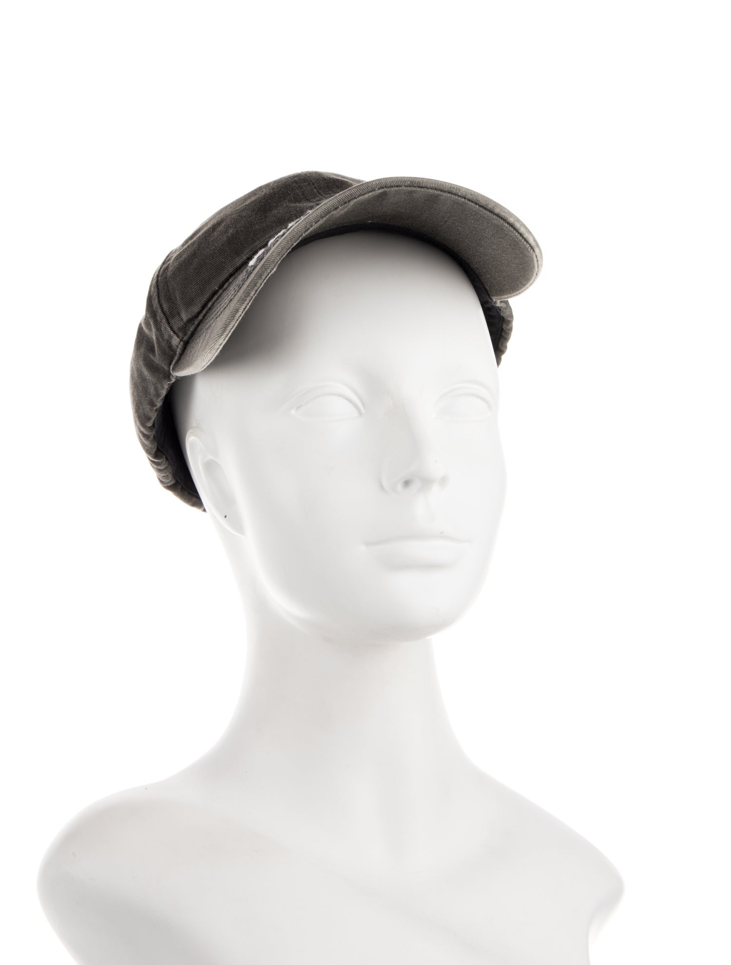 Balenciaga Distressed Denim Baseball Hat