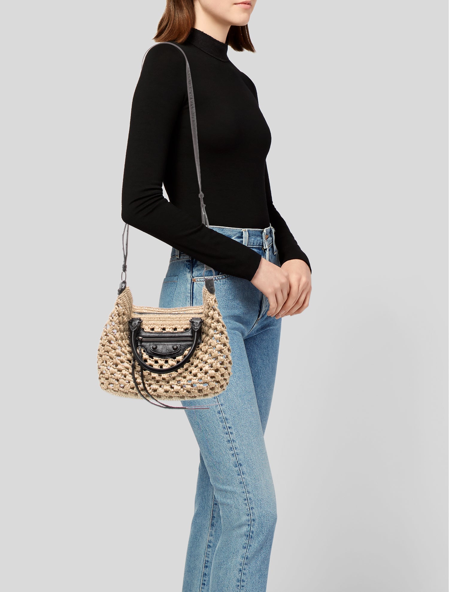 Christian Dior Zebra Print Ponyhair Malice Bag - Black Handle Bags