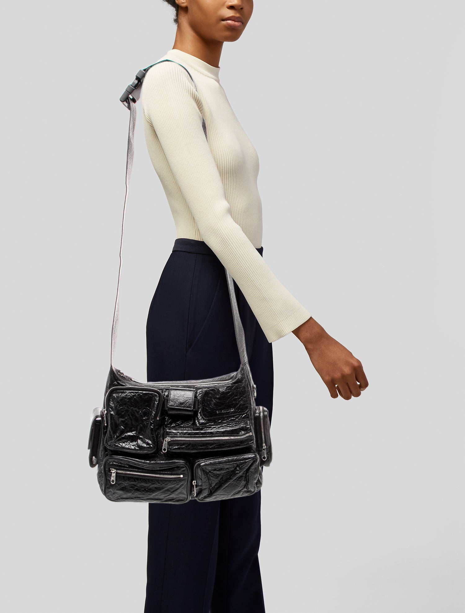 Balenciaga Leather Superbusy Large 2024