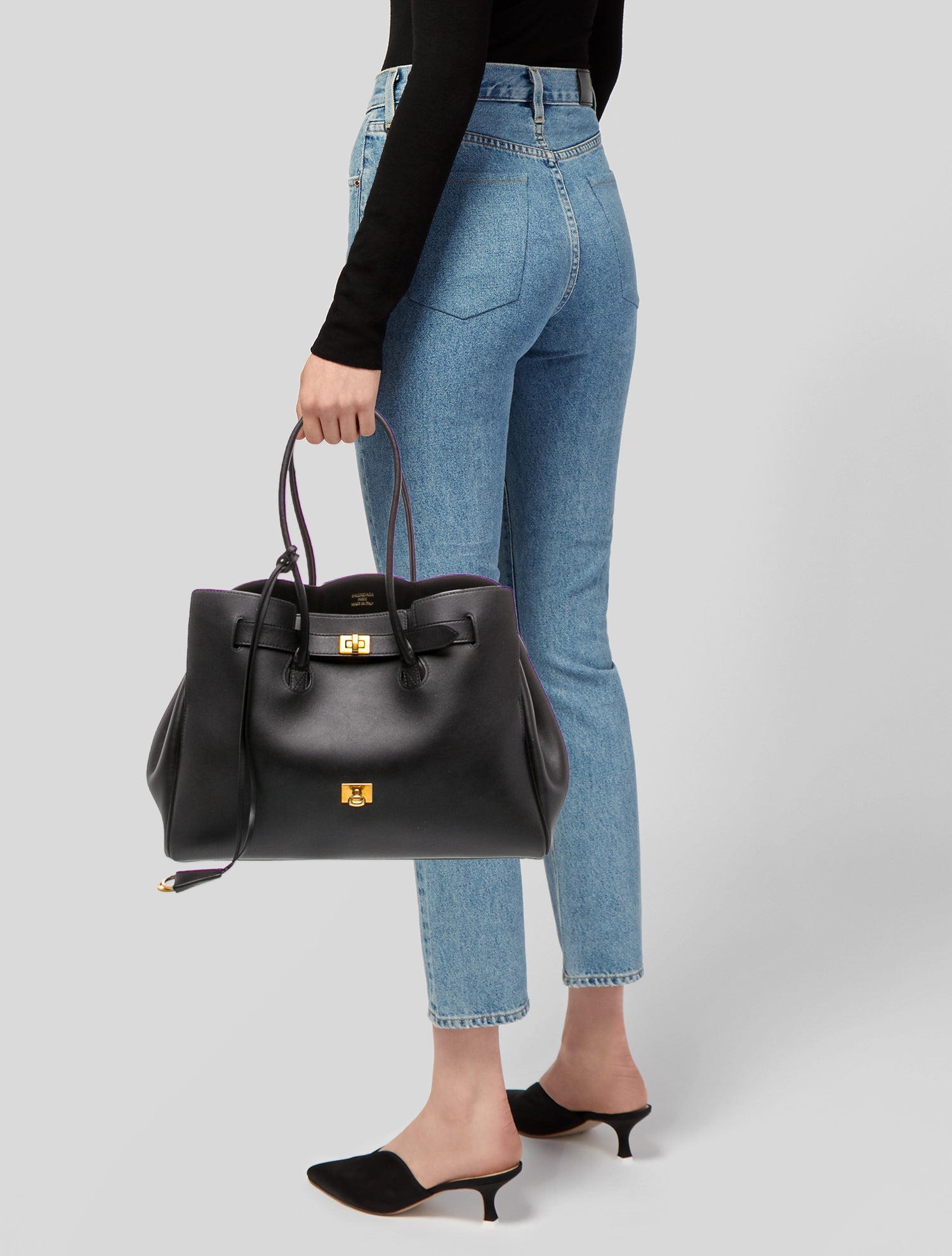 Balenciaga Everyday Tote Bag - Black Totes, Handbags - BAL111331