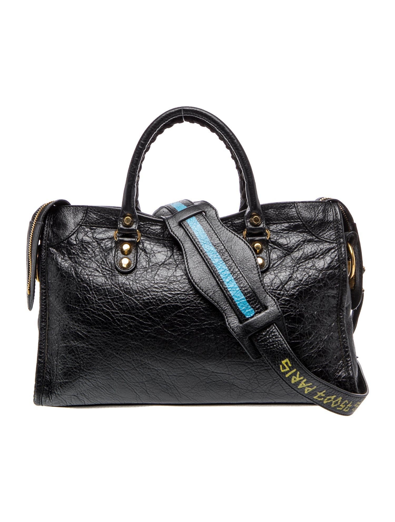 Balenciaga Leather City Small - Grey Totes, Handbags - BAL396028