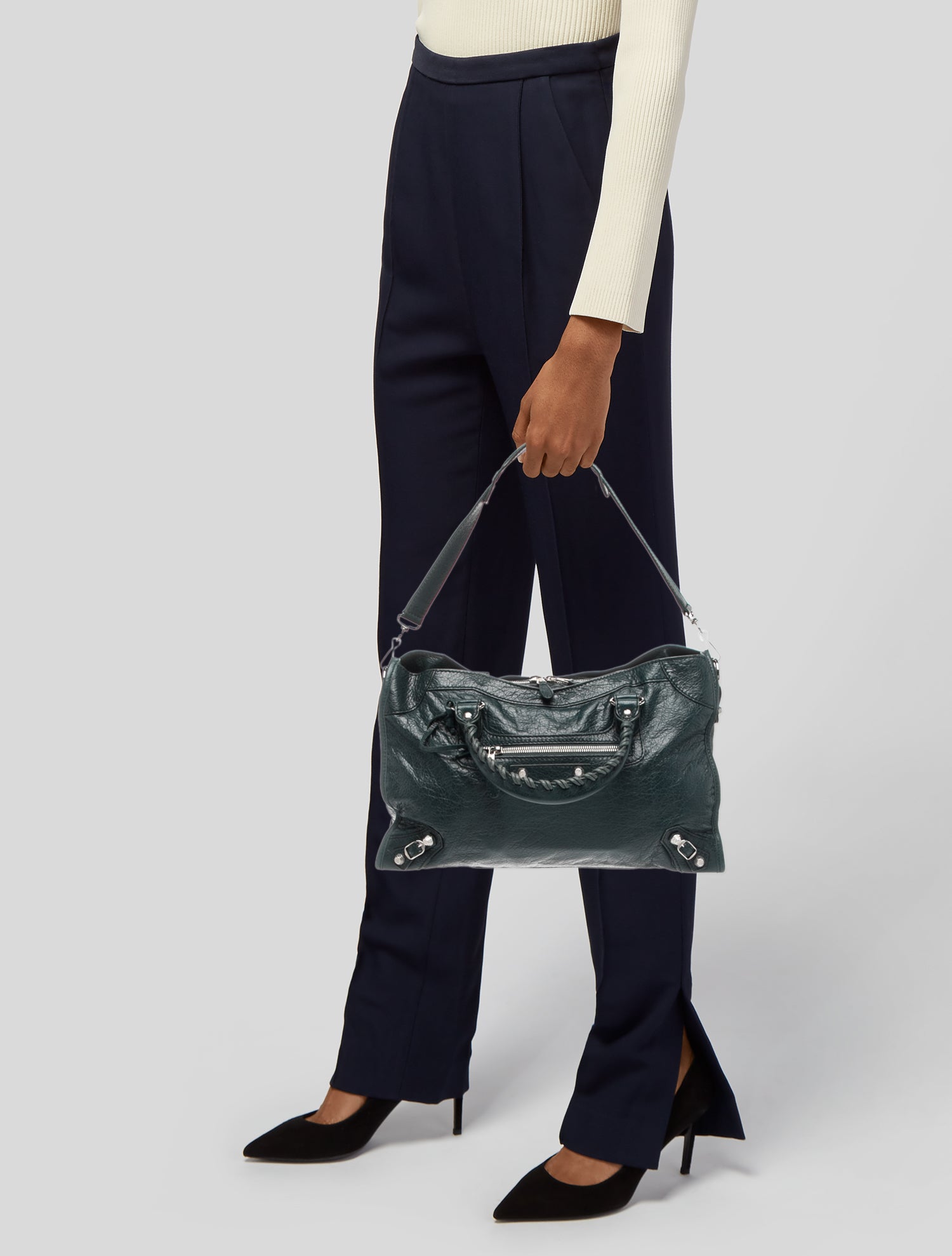 Balenciaga Boston Bag - Brown Handle Bags, Handbags - BAL26726