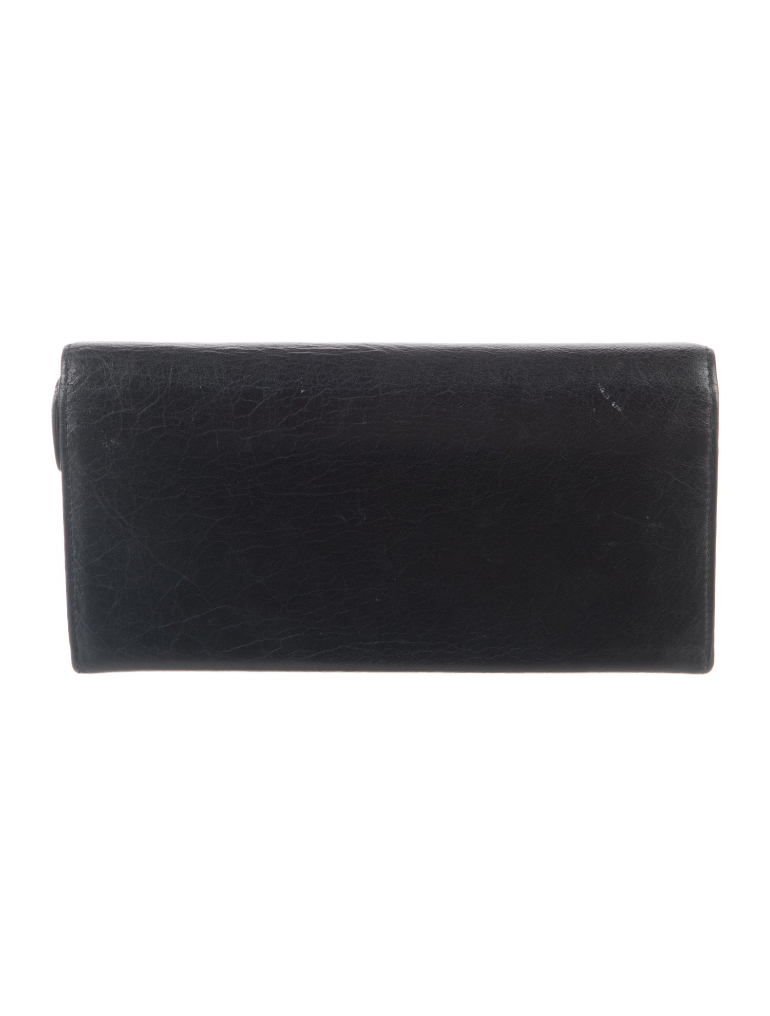 Balenciaga 2010 Leather Continental Wallet
