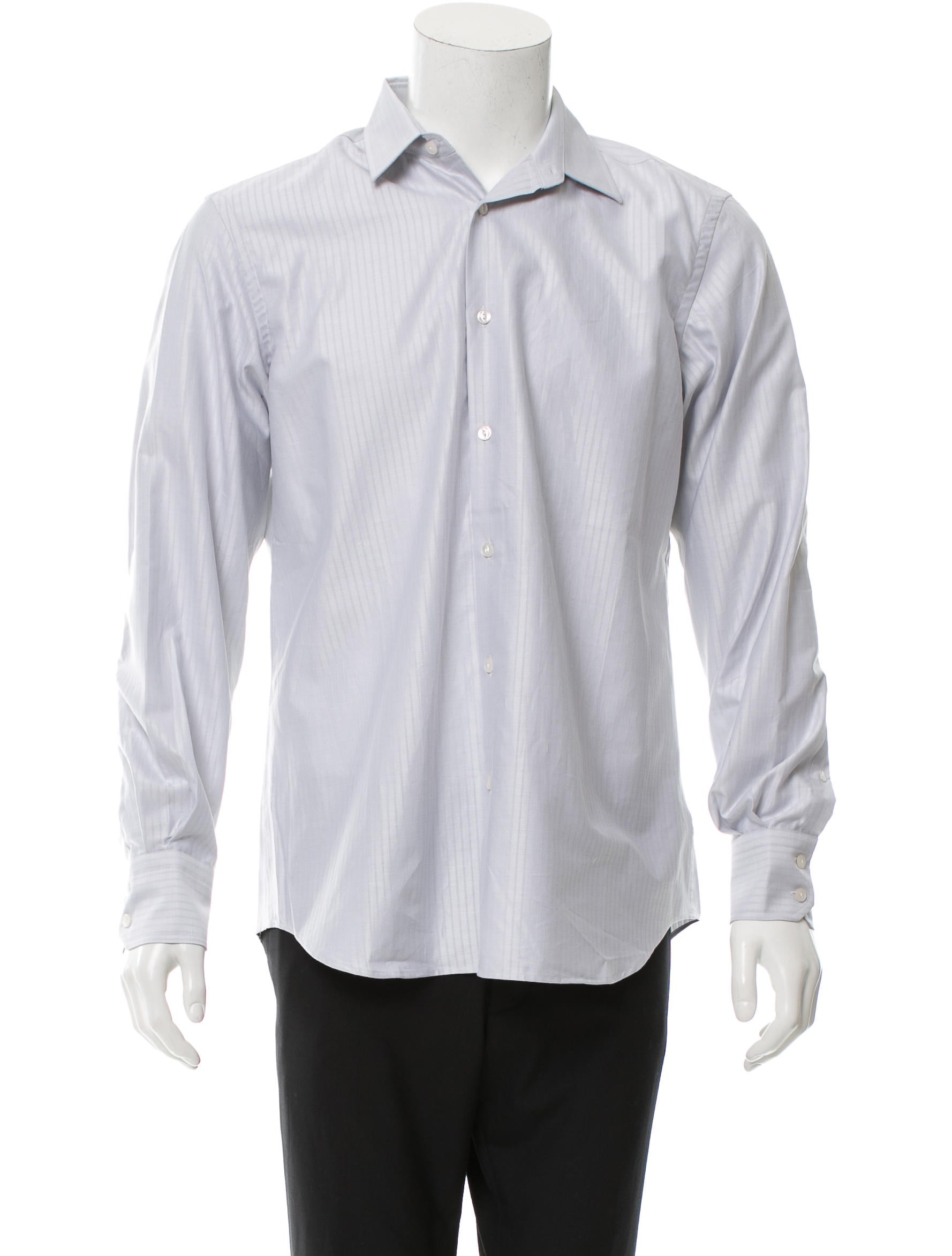 balenciaga button up shirt