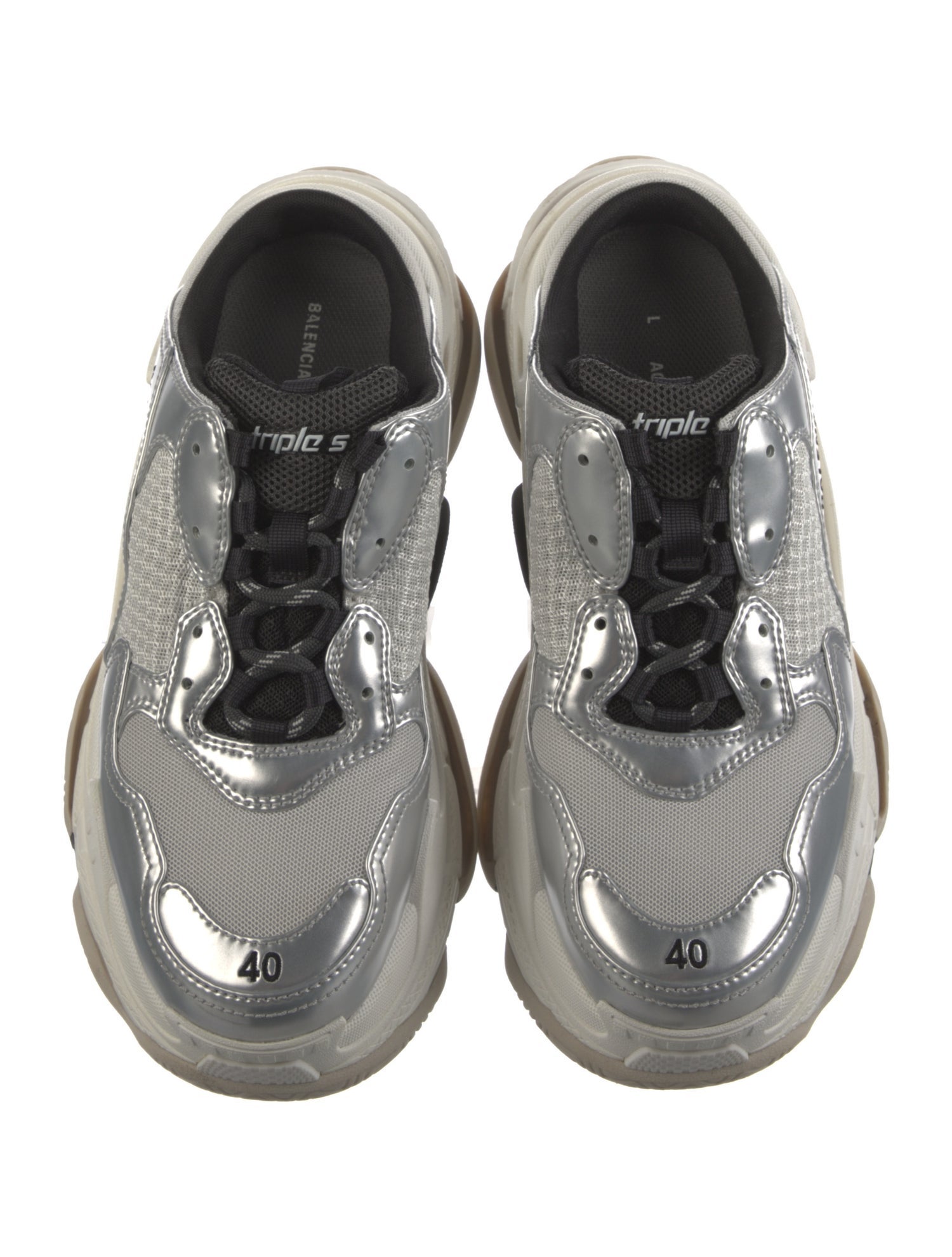 Balenciaga Triple S Mule Chunky Sneakers - Gem