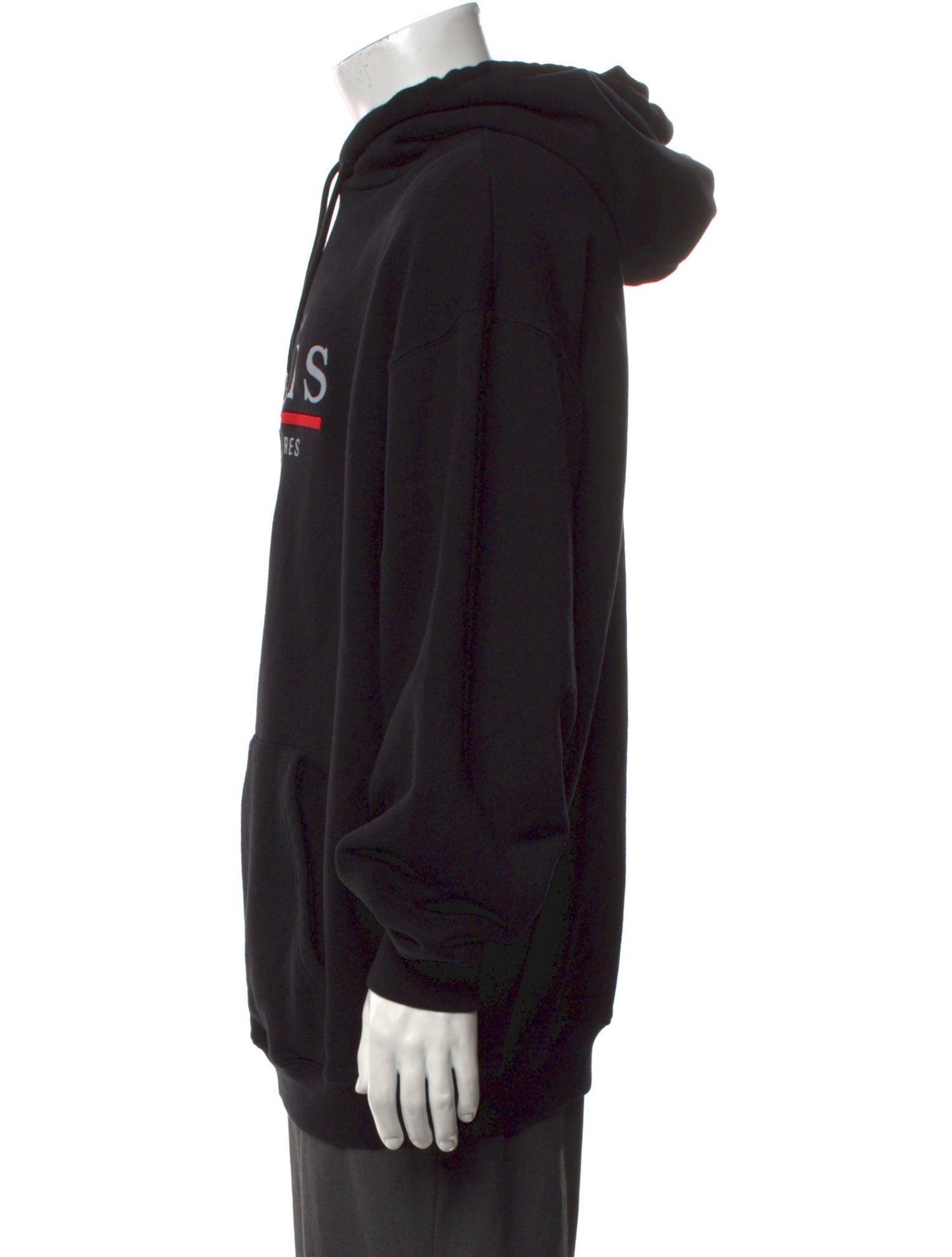 Gosha Rubchinskiy Double Sleeve Flag Hoodie w/ Tags - Black