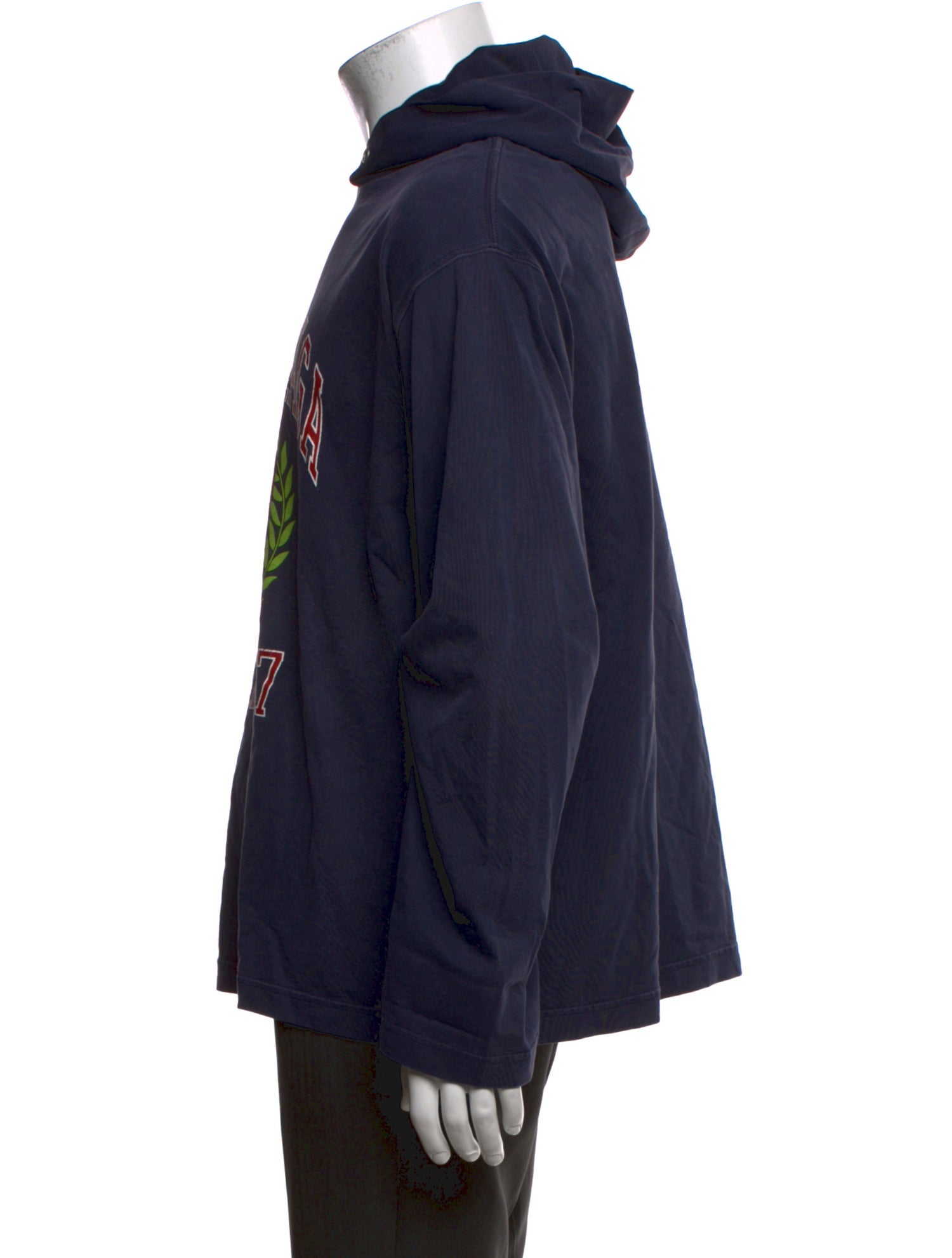 Supreme 2023 AOI Buddha Hoodie - Blue Sweatshirts & Hoodies