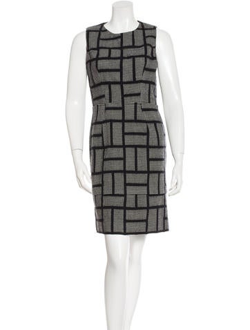 Balenciaga Wool Sheath Dress