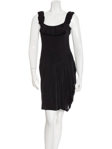 Balenciaga Ruched Mini Dress