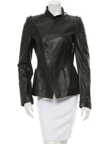 Balenciaga Leather Moto Jacket