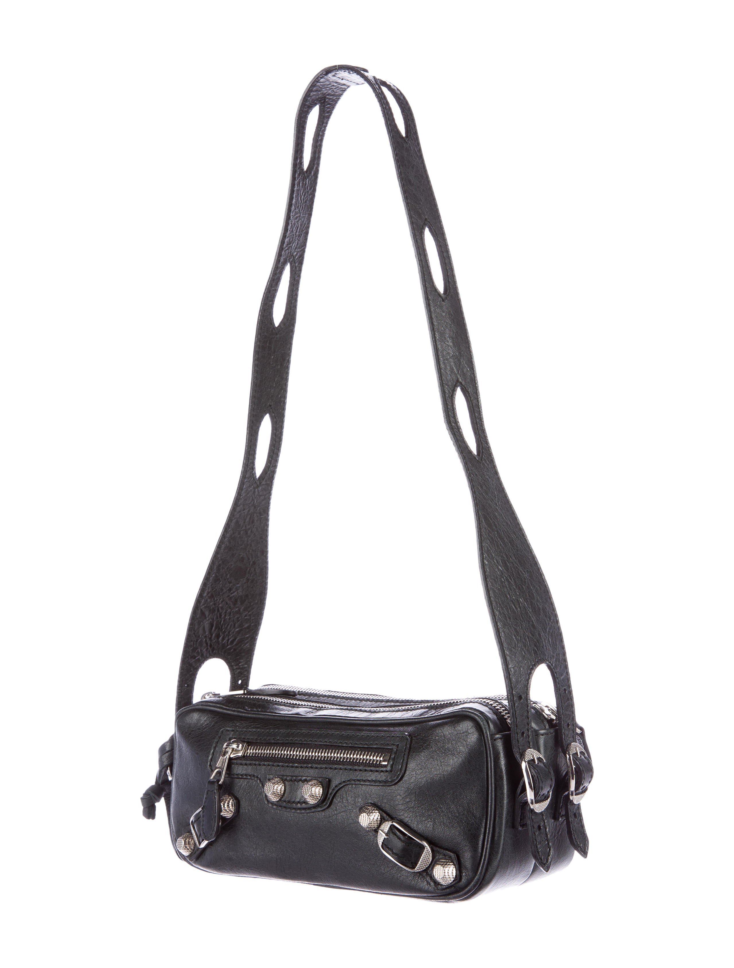 Balenciaga Motocross Giant 12 Chic Bag - Black Shoulder Bags