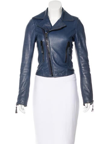 Balenciaga Leather Moto Jacket