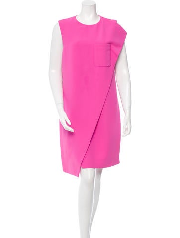Balenciaga Sleeveless Knee-Length Dress