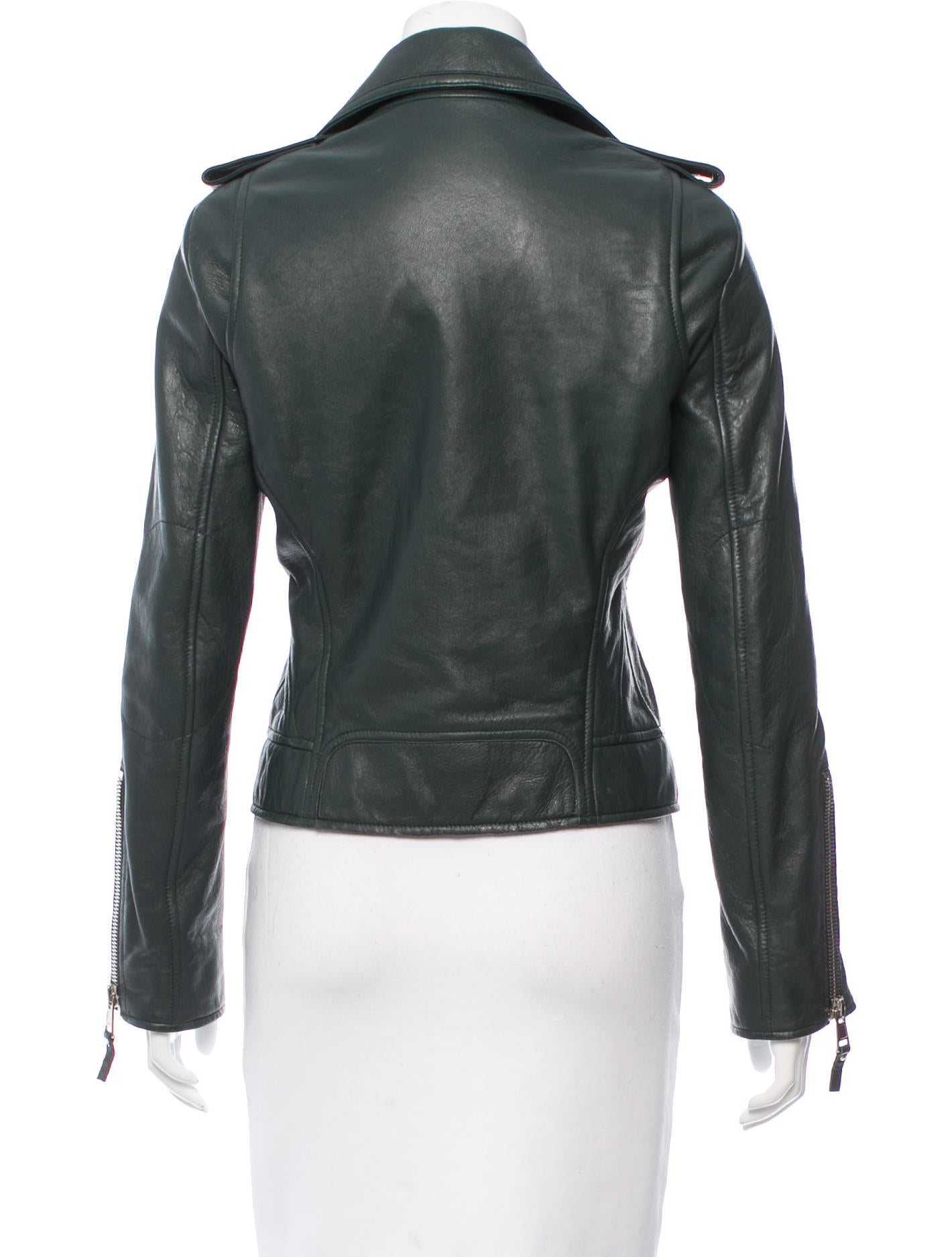balenciaga womens leather jacket