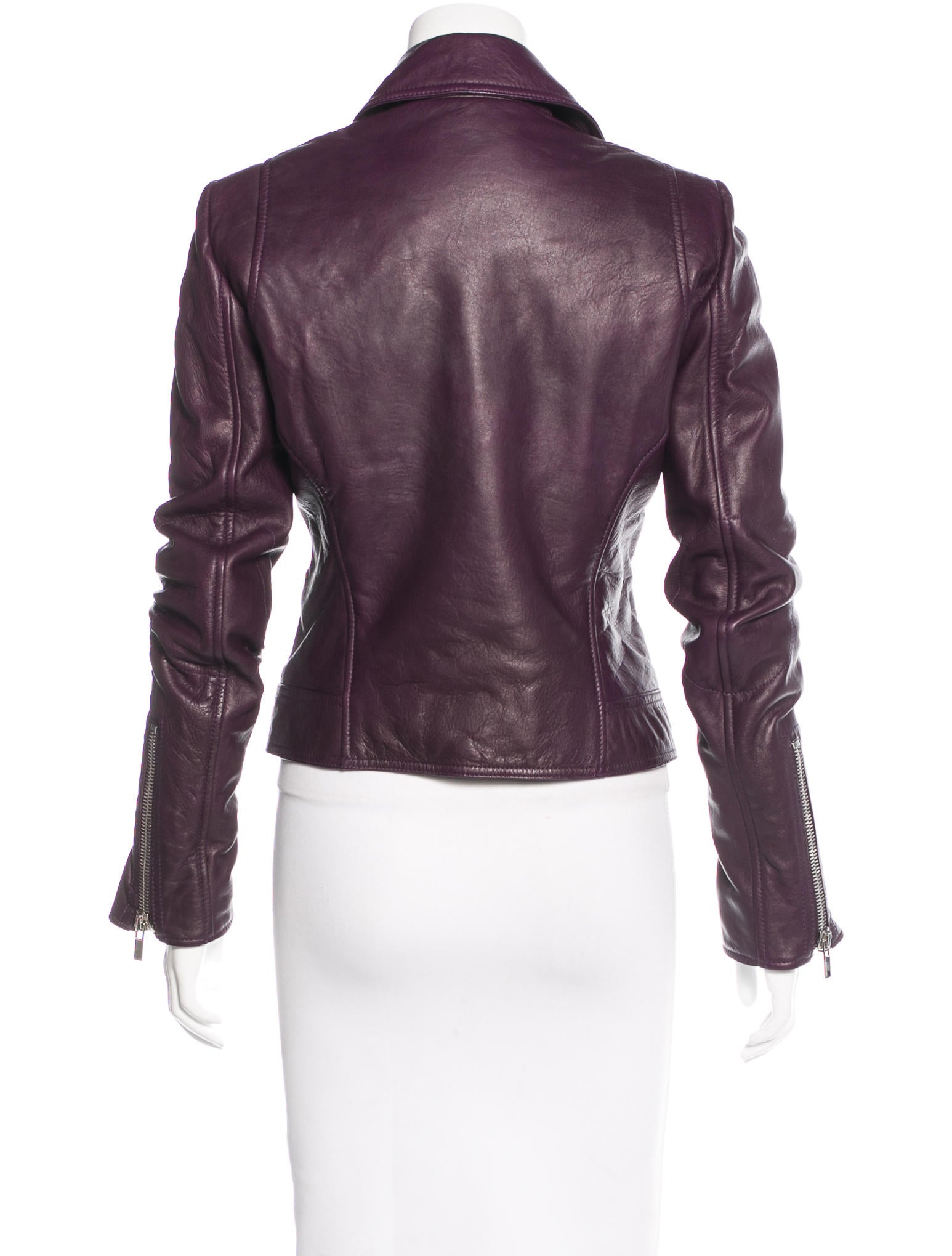 balenciaga womens leather jacket