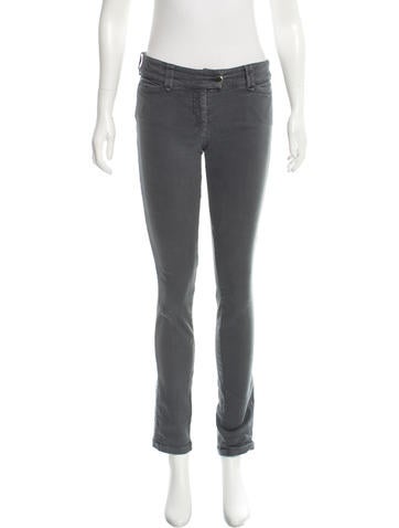 Balenciaga Mid-Rise Skinny Jeans