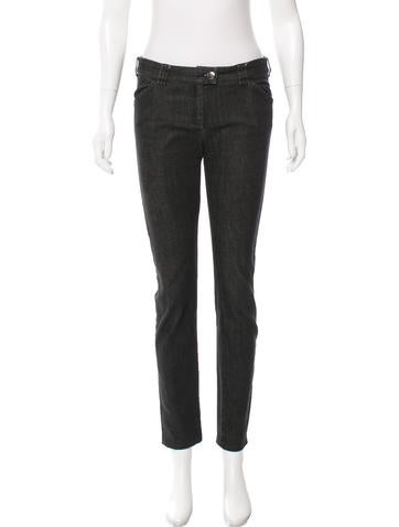 Balenciaga Skinny Mid-Rise Jeans