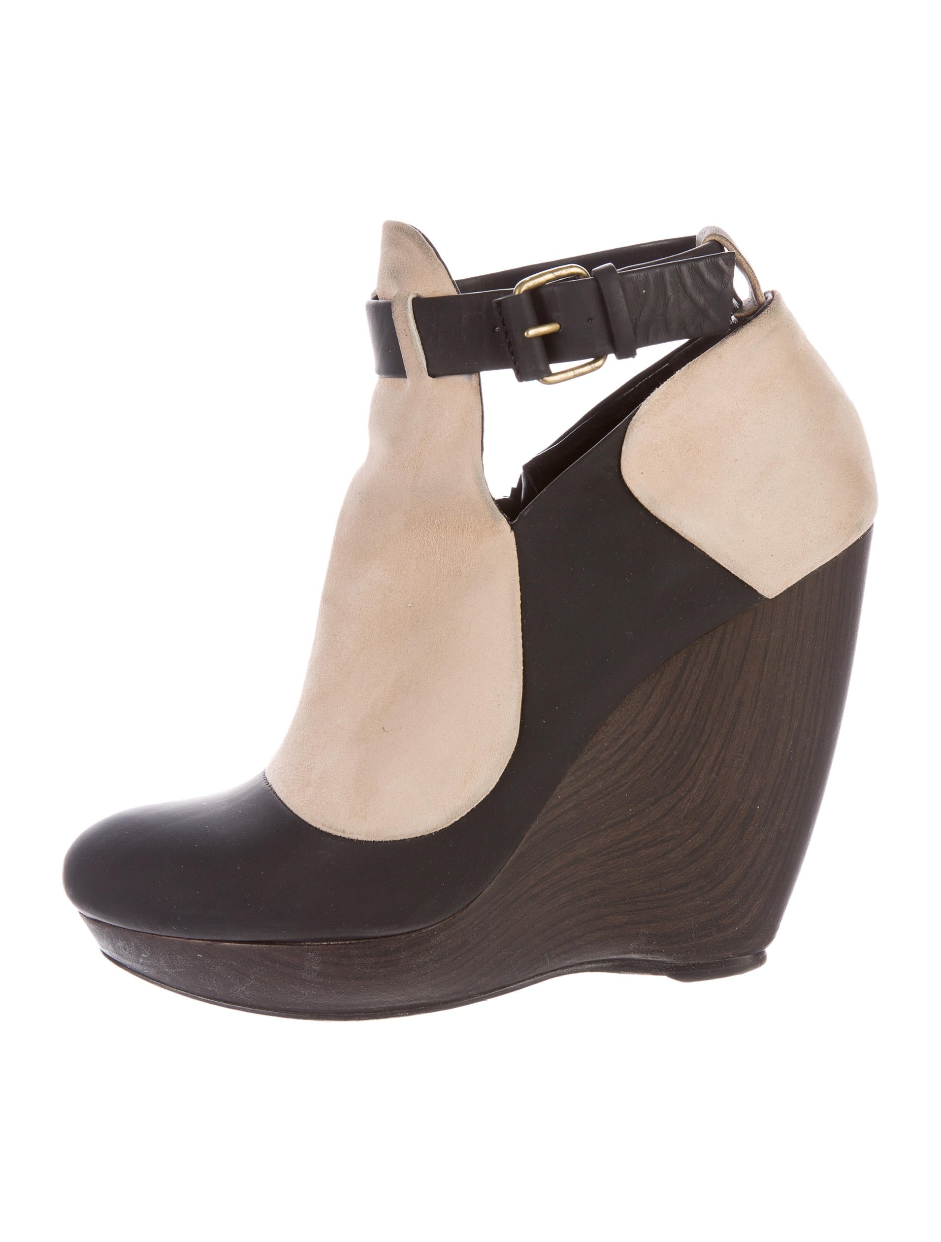 balenciaga suede booties