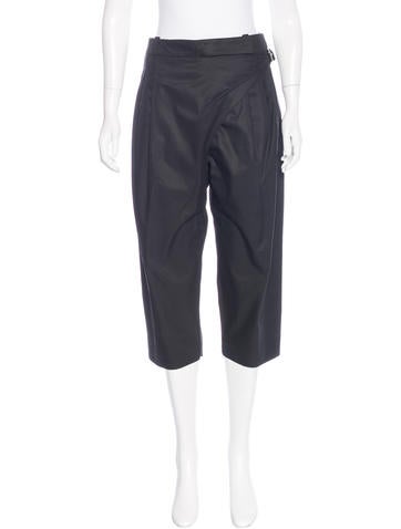 Balenciaga High-Rise Cropped Pants