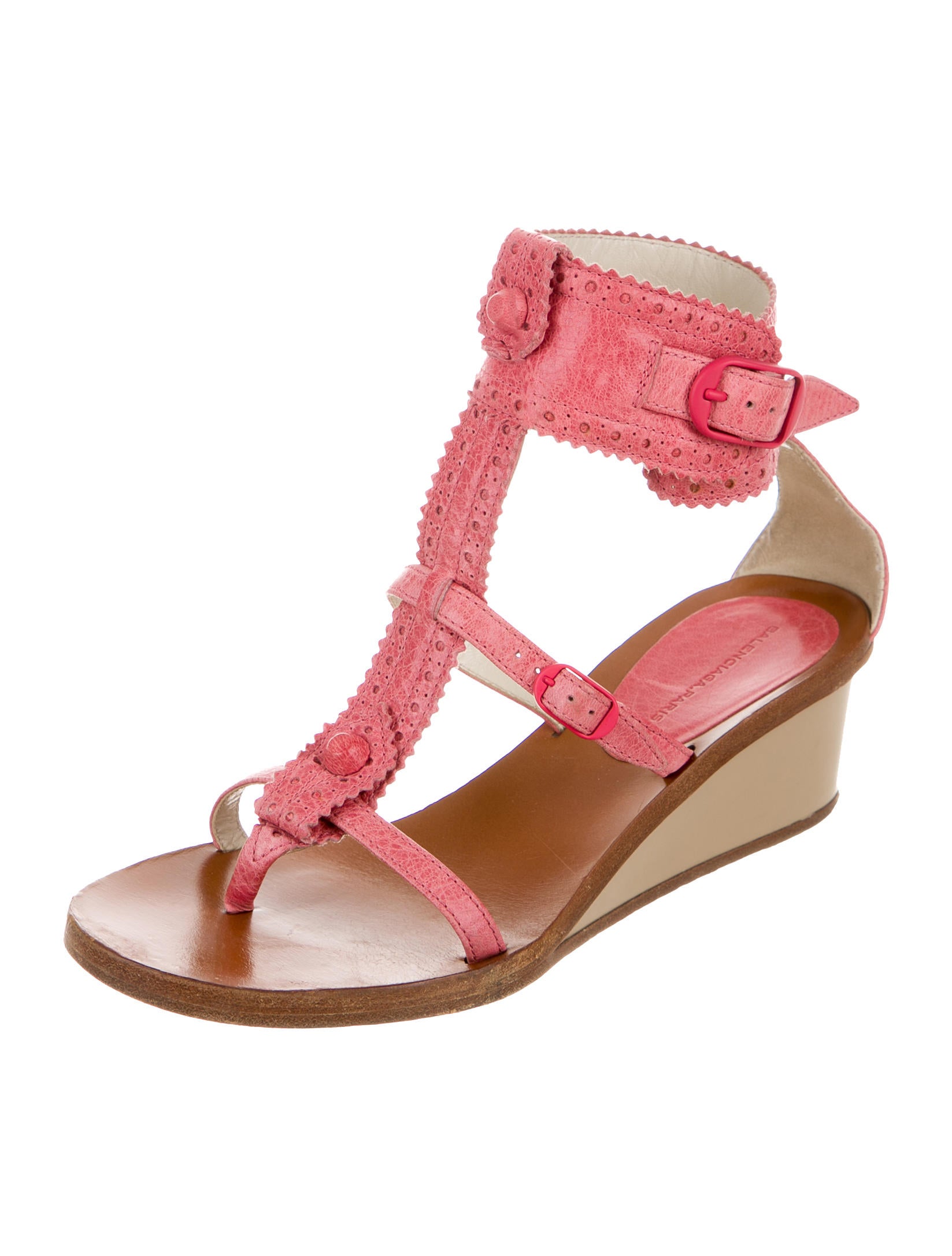 studded wedge sandals balenciaga studded wedge sandals shoes bal47898 the studded wedge sandals balenciaga studded wedge sandals shoes bal47898 the